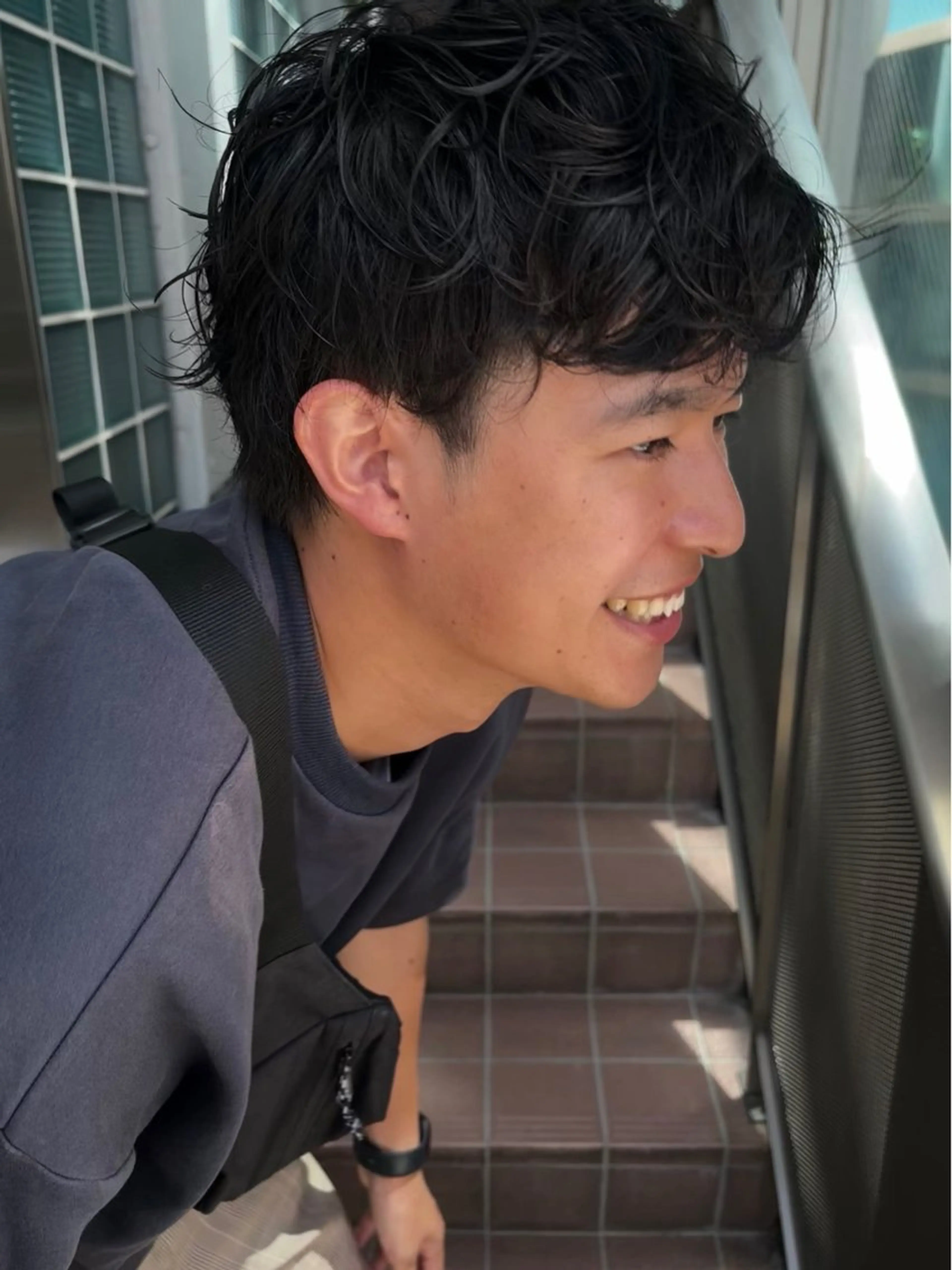 パーマ メンズ 池田理紗/ bob/メンズカットのヘアスタイル