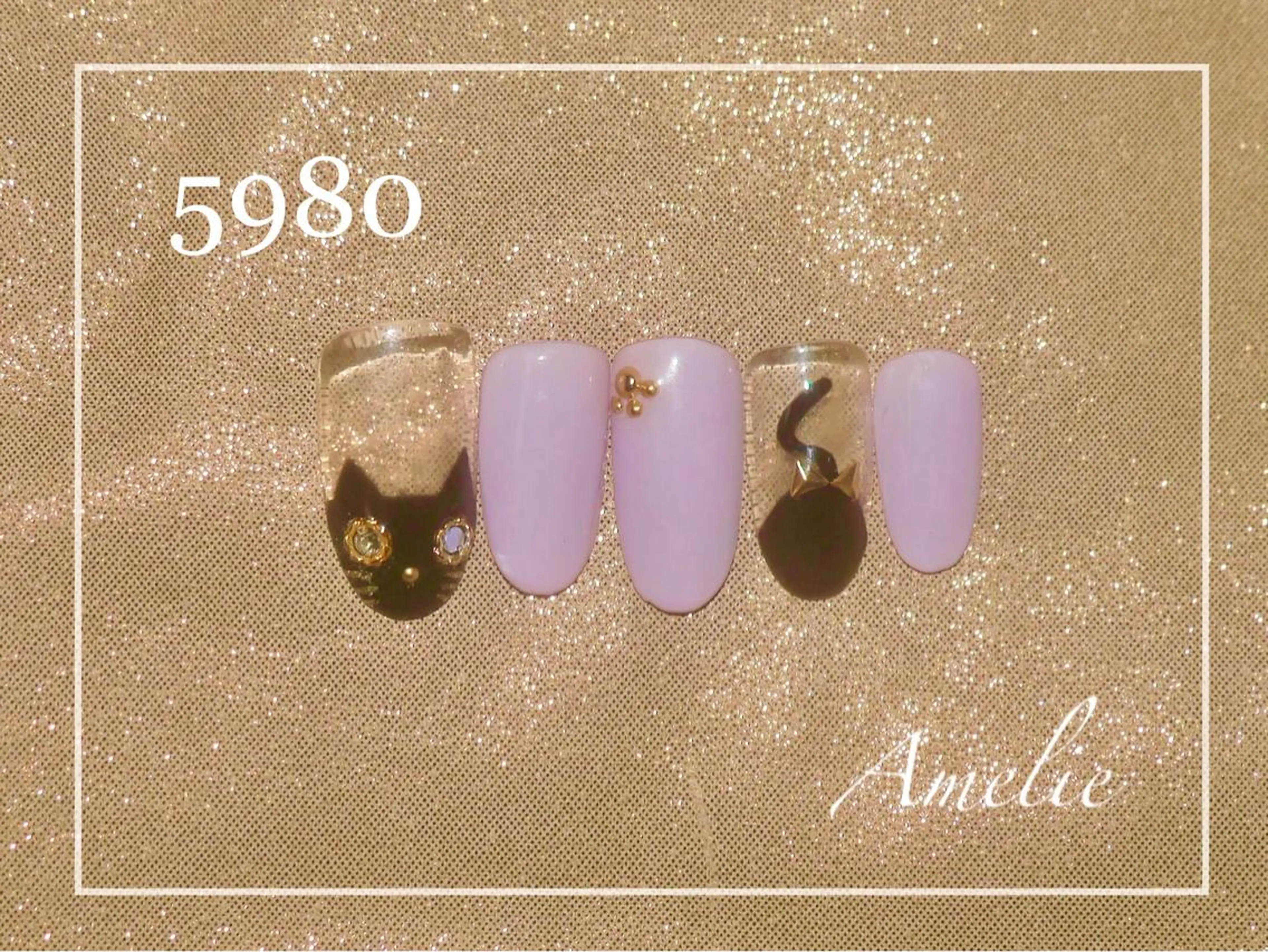 ネイル ハンドネイル いちじゅう あおいのネイルデザイン