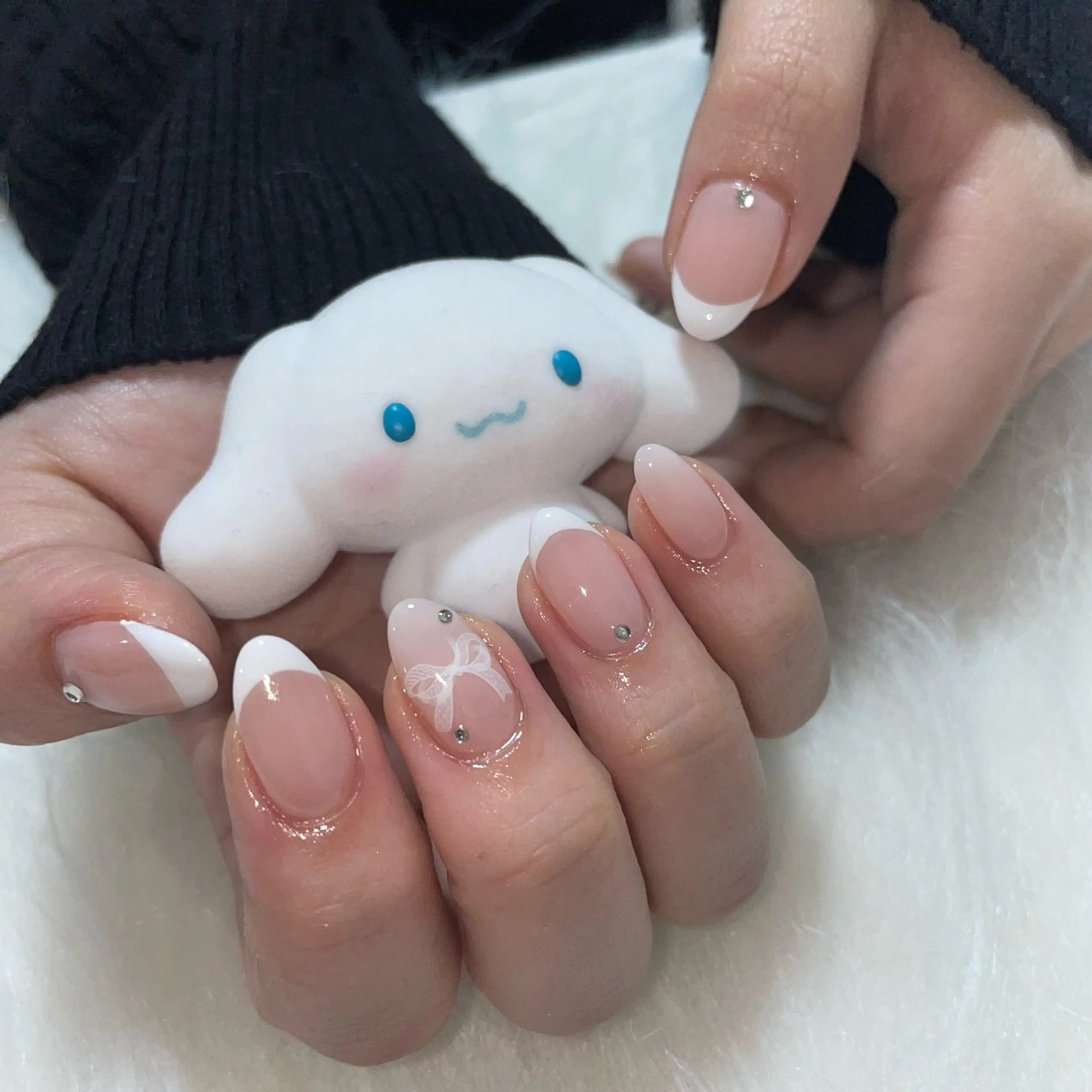 ネイル チークネイル フラッシュネイル ジェルネイル ハート ラメ(グリッター) ハンドネイル Sugar. ひかり໒꒱˚.*のネイルデザイン