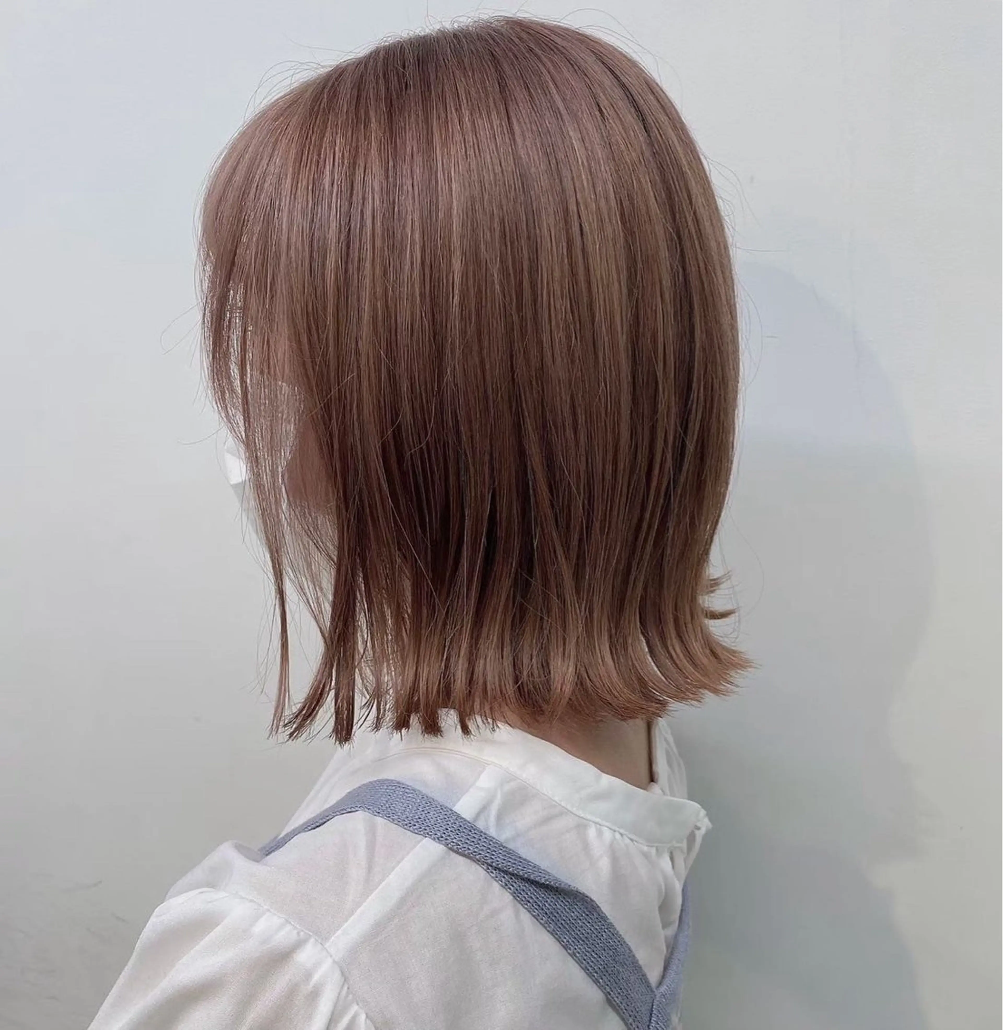 ミディアム カラー ヘアカラー トリートメント ヘッドスパ ヘアセット 🥞ベージュ系カラー 【すずきりほ】🥞のヘアスタイル