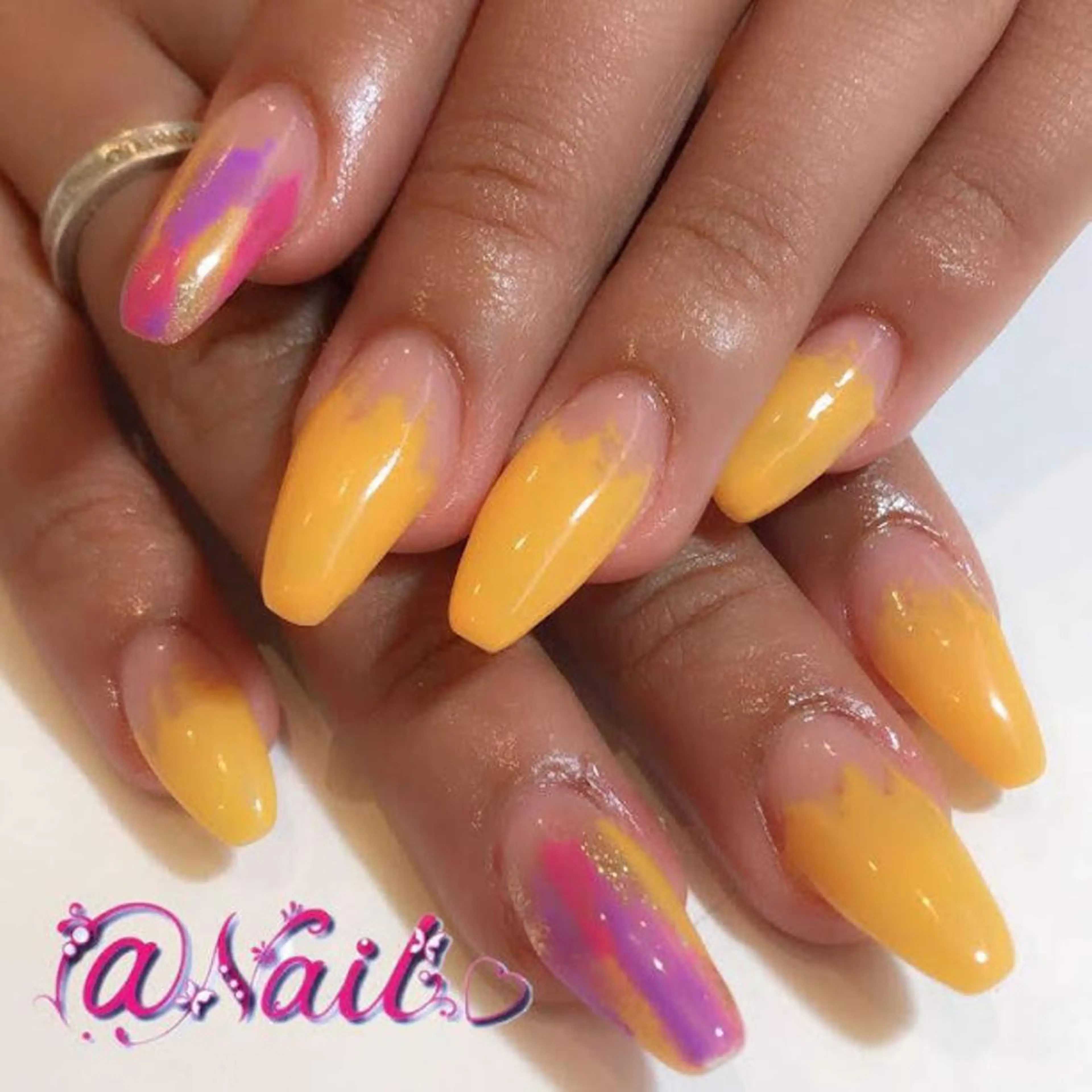 ネイル 小尾 栞のネイルデザイン