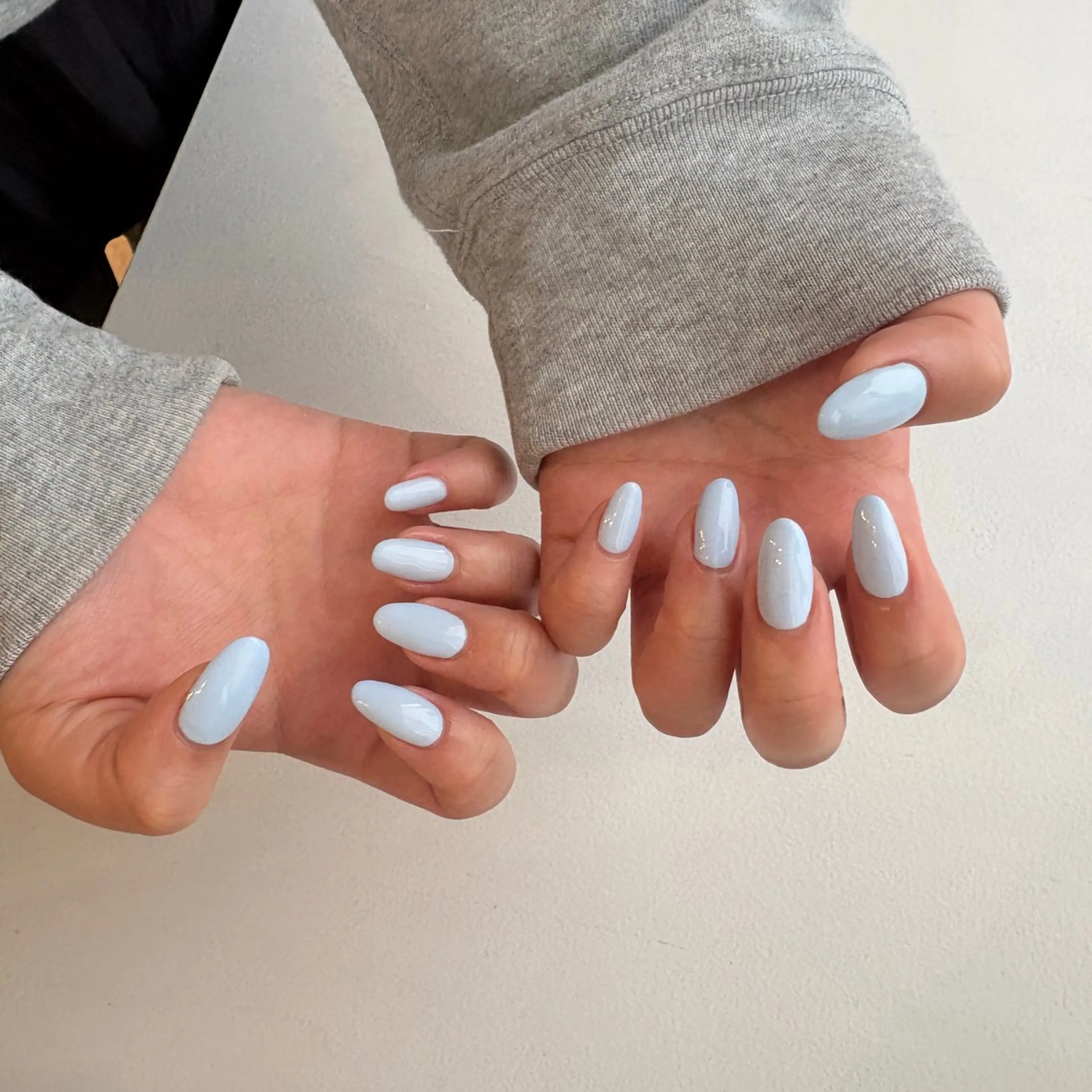 23日先着限定💅【ハンド】オフなしワンカラー➕長さだし(90分)ちゅるん系カラーなど🩵の写真