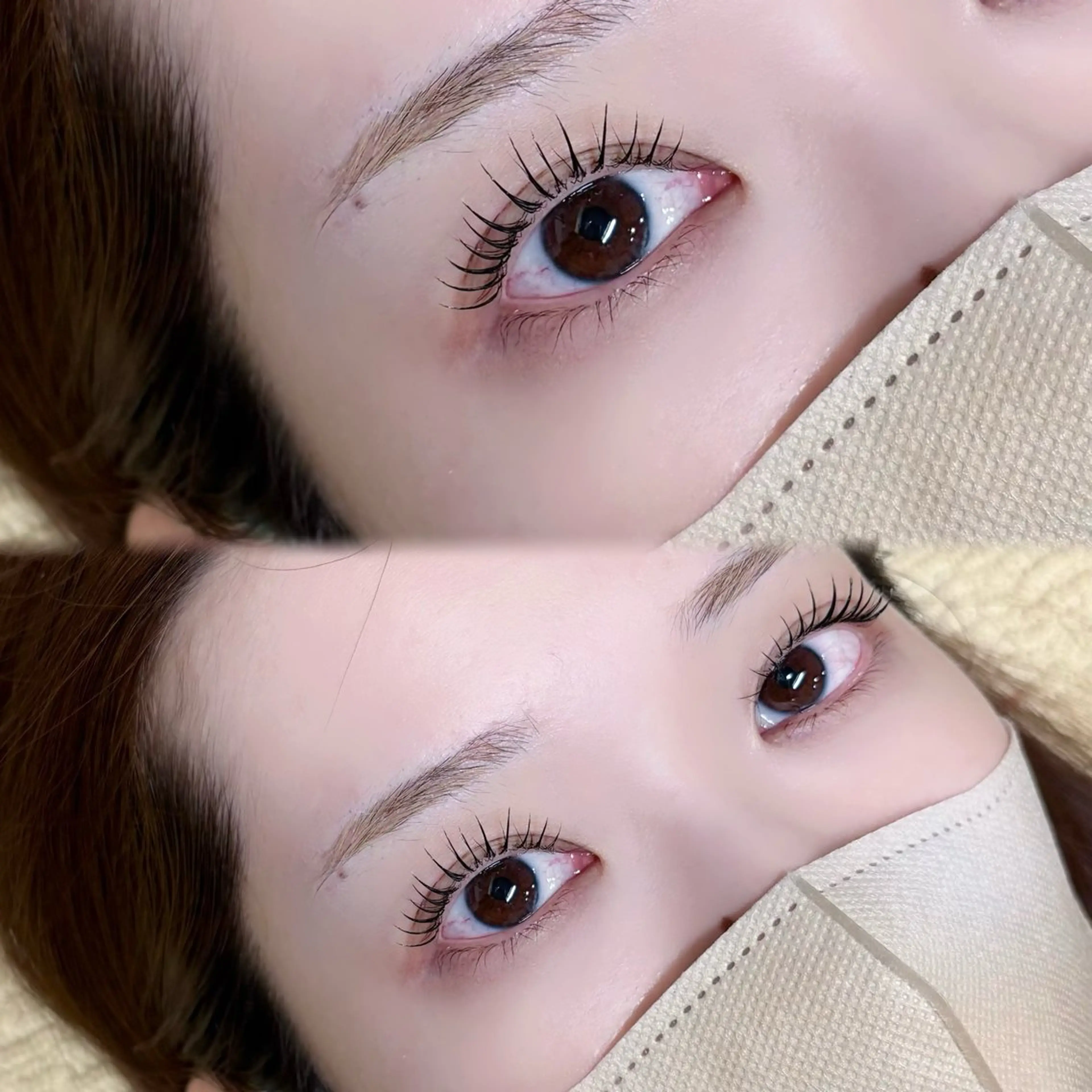 【パリエク🎀🪄】パリジェンヌ➕エクステ(フラットラッシュ)80本の写真