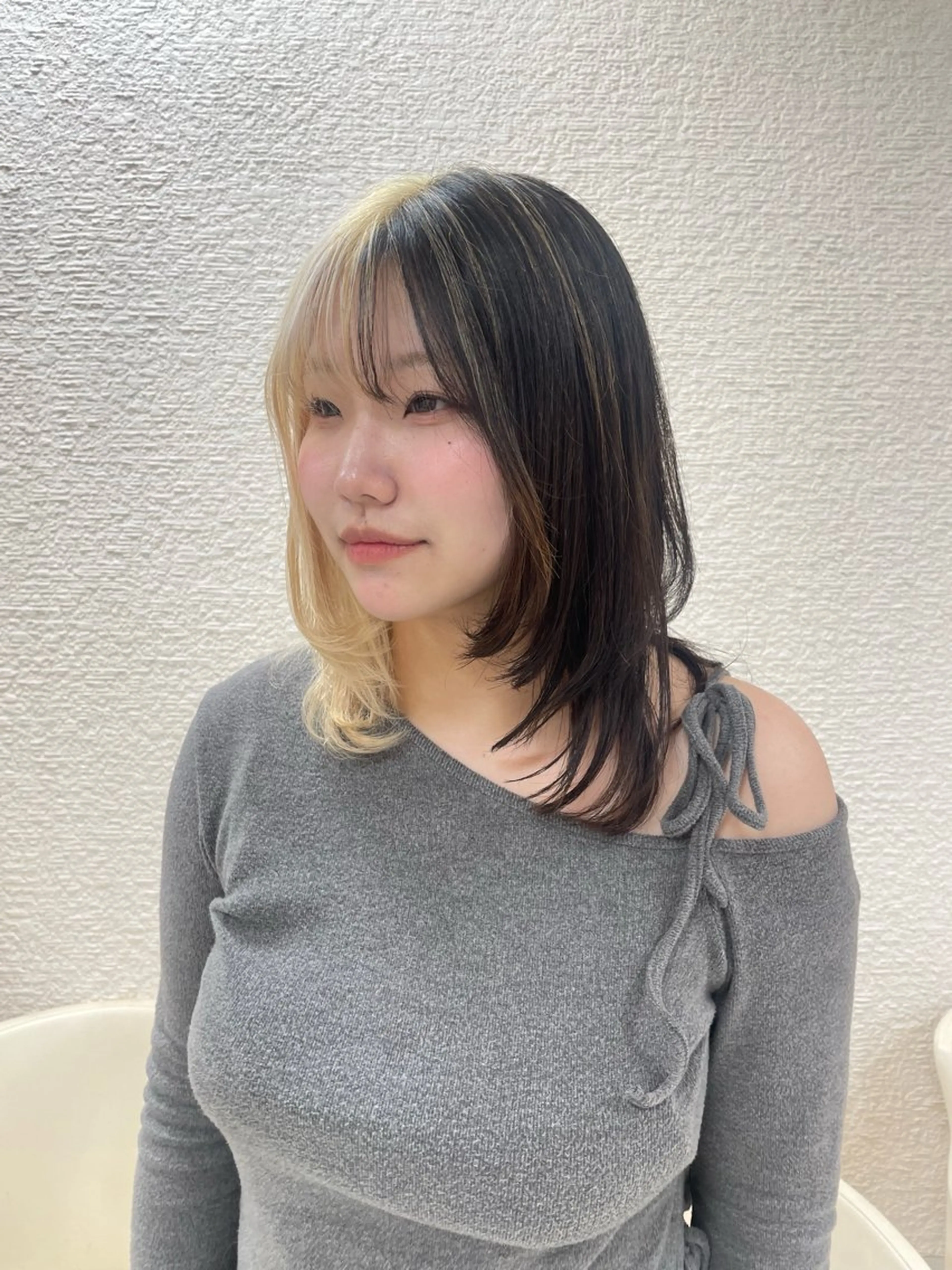 カラー 透明感ベージュ🎀 レイヤー/AOのヘアスタイル