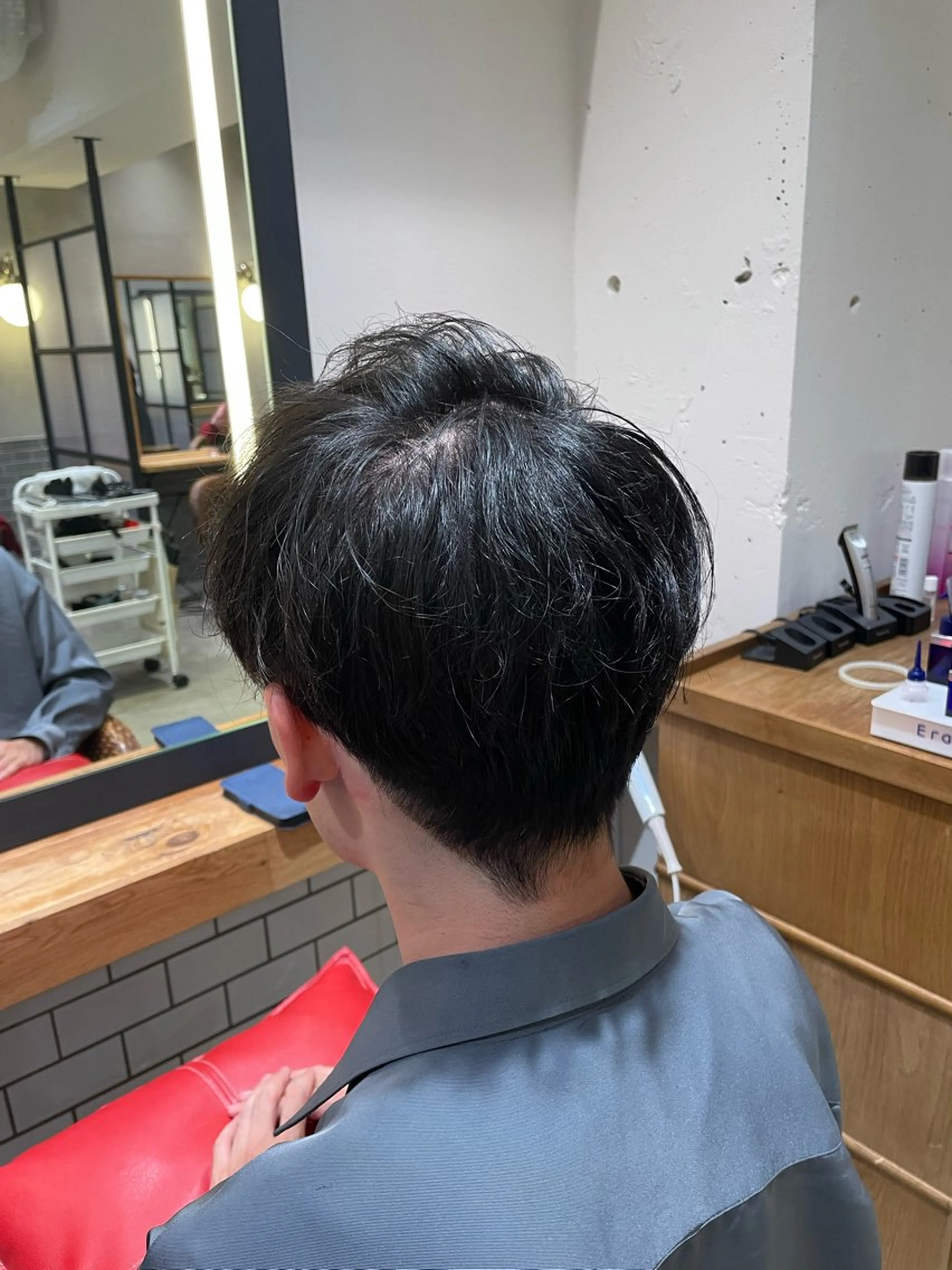 メンズ 刈り上げ 透明感カラー/ カット🎀あつこ🎀のヘアスタイル