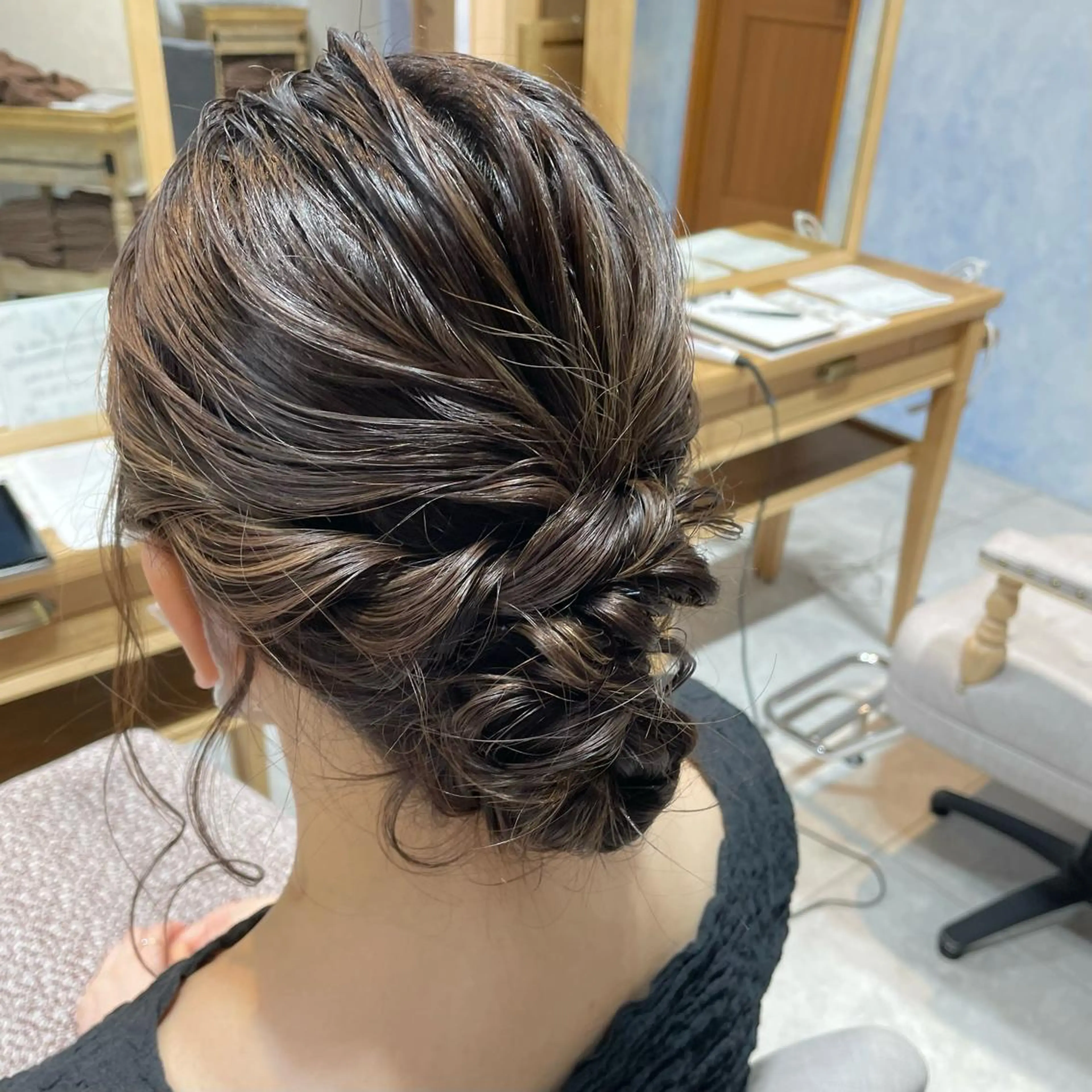 ヘアアレンジ ヘアセット 白井 雪乃のヘアスタイル