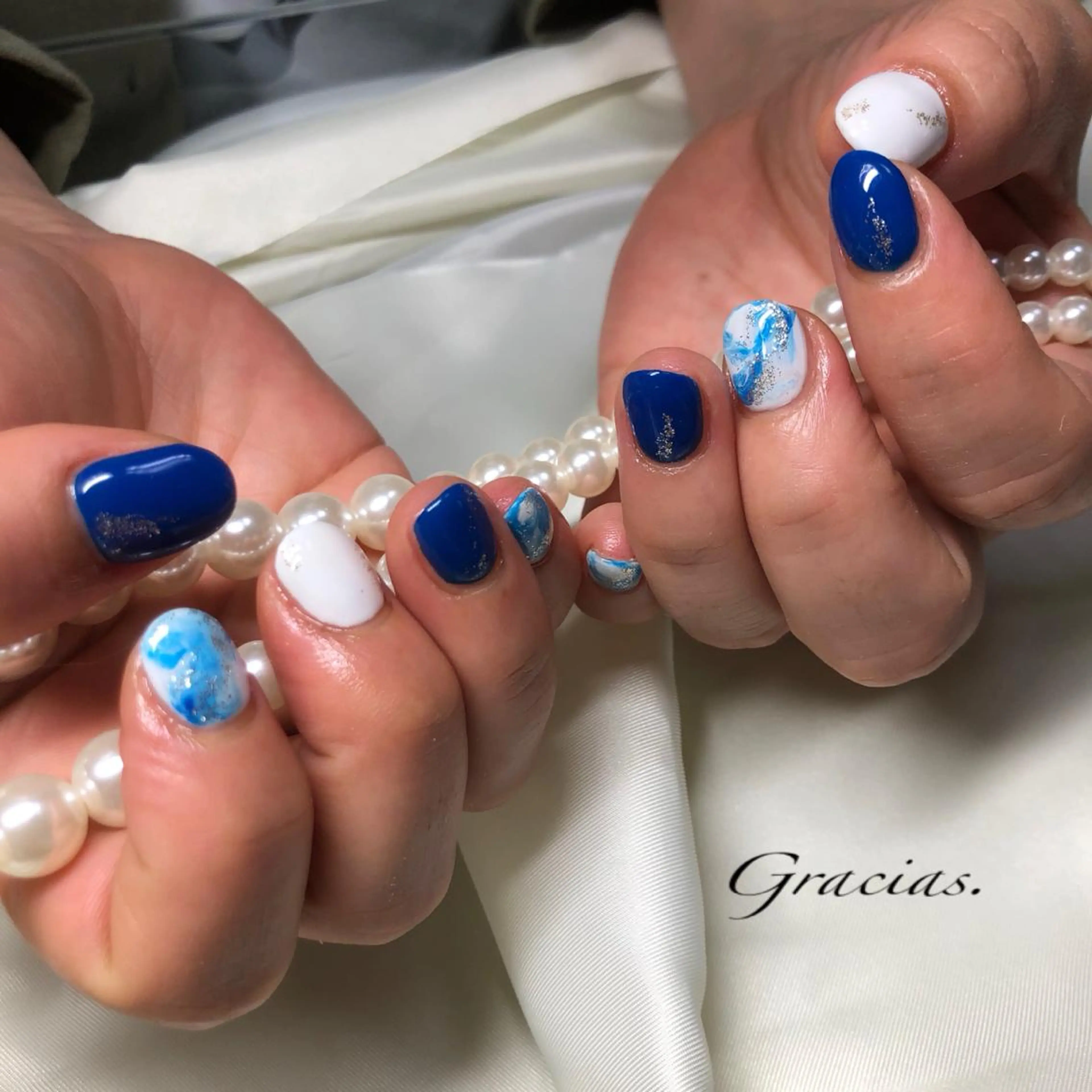 ネイル ハンドネイル Gracias. rieのネイルデザイン