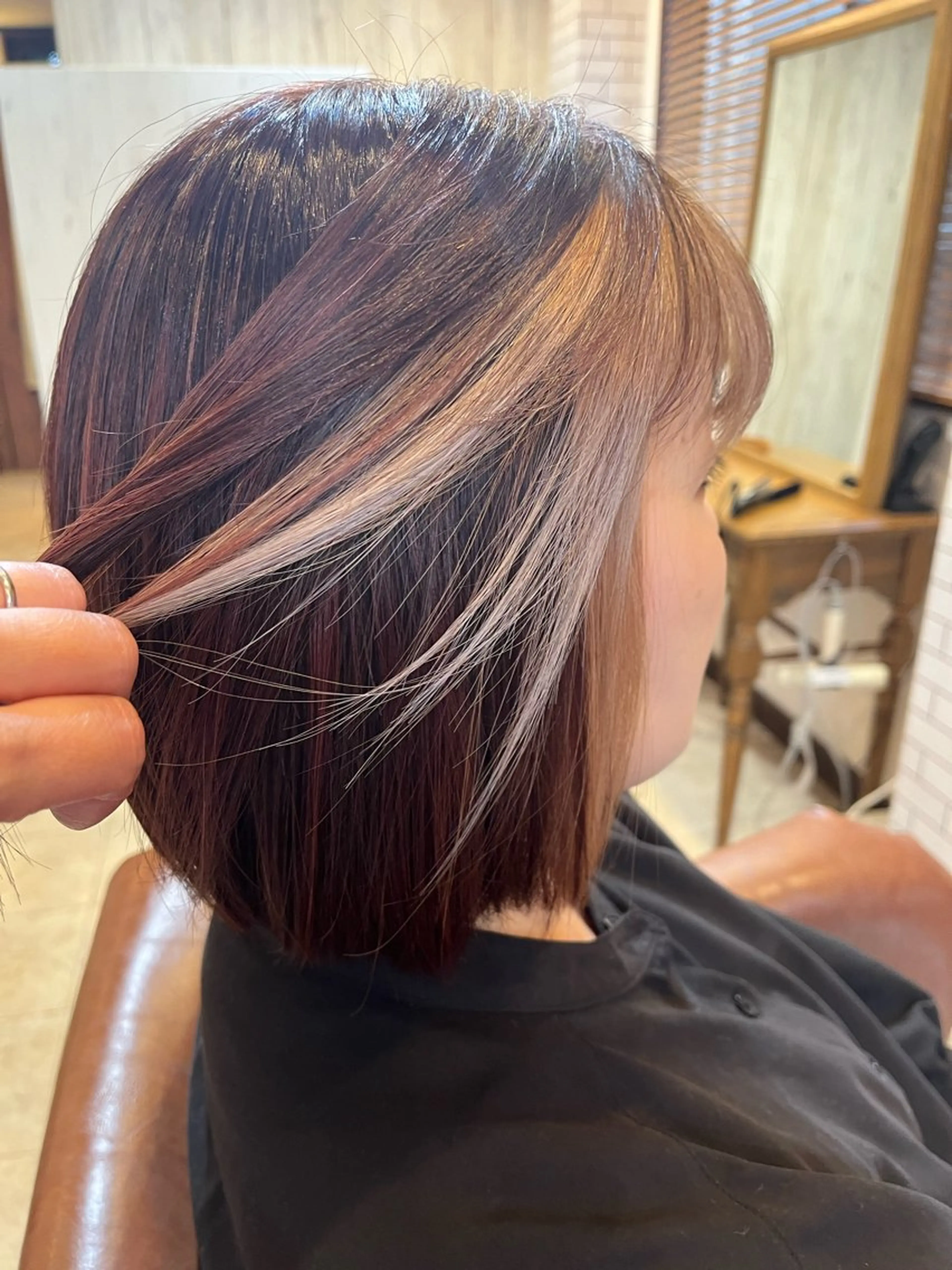 ミディアム カラー fossette hair&eyeのマツエク・マツパデザイン