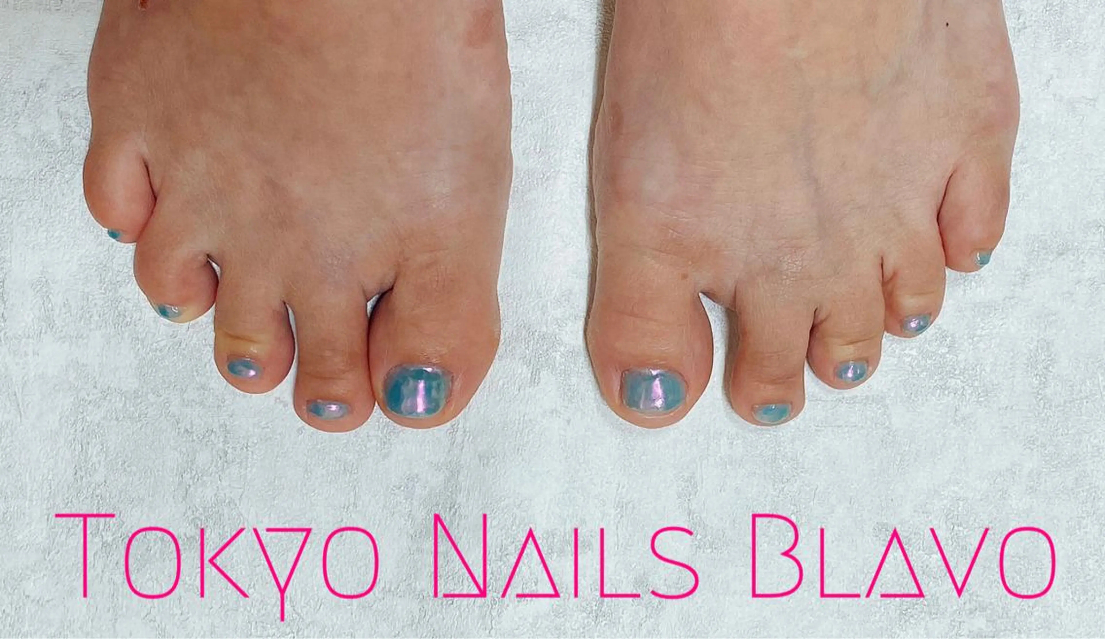 ネイル フットネイル ワンカラーネイル T.N.B 山本陽子のネイルデザイン