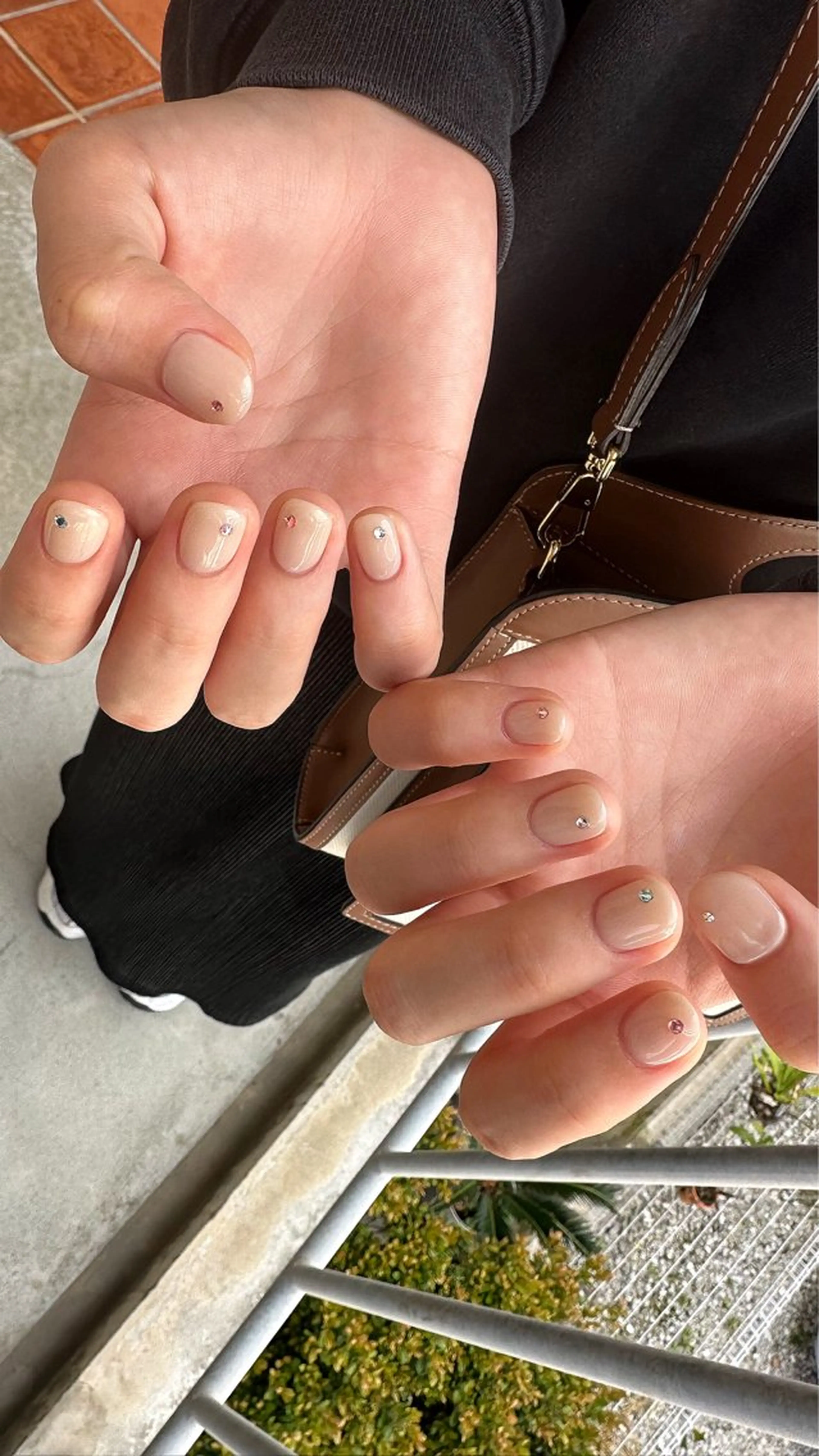 ネイル シンプルネイル ストーンネイル ハンドネイル nail campのネイルデザイン