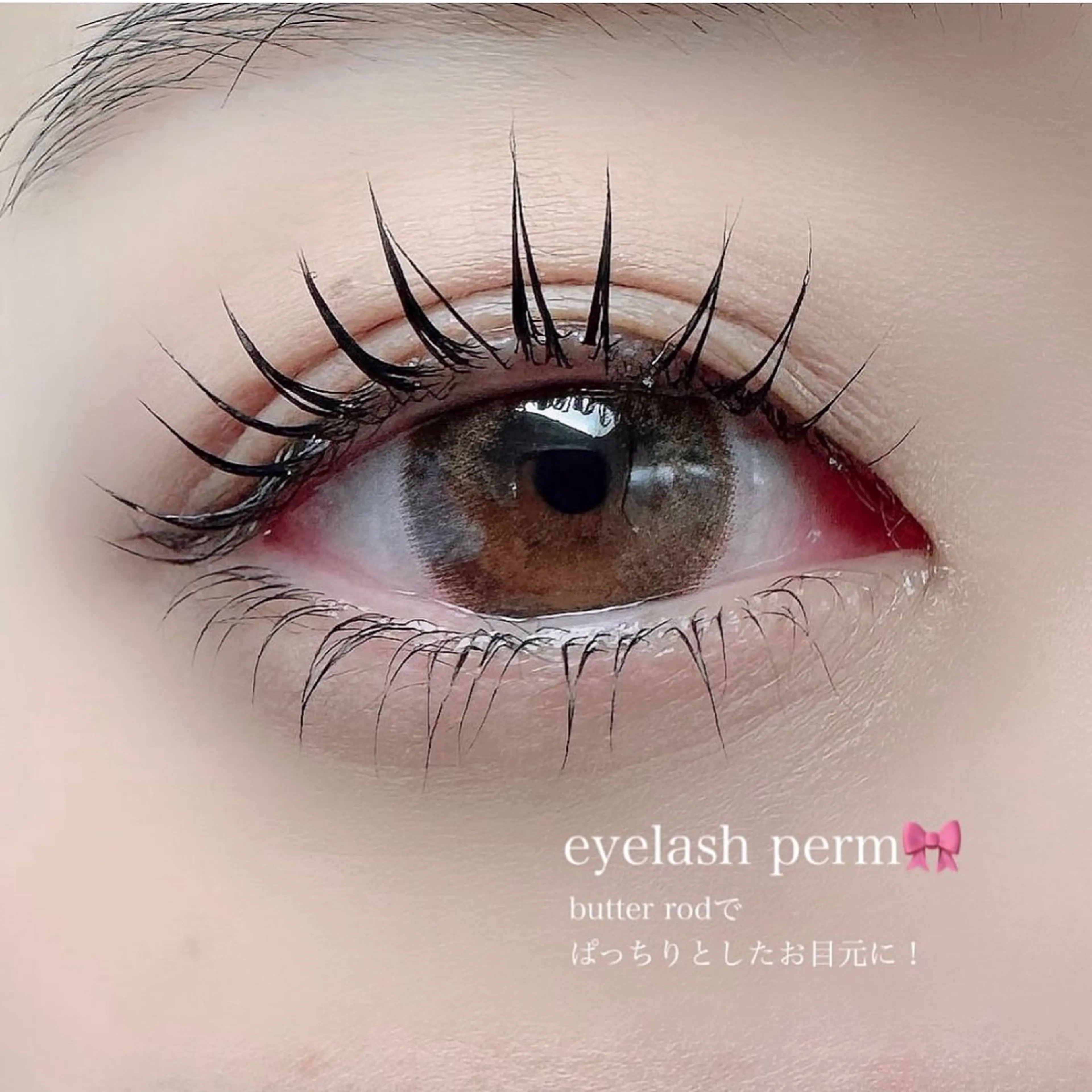 マツエク・マツパ 一重×まつ毛パーマ 笠間 梨沙のマツエク・マツパデザイン