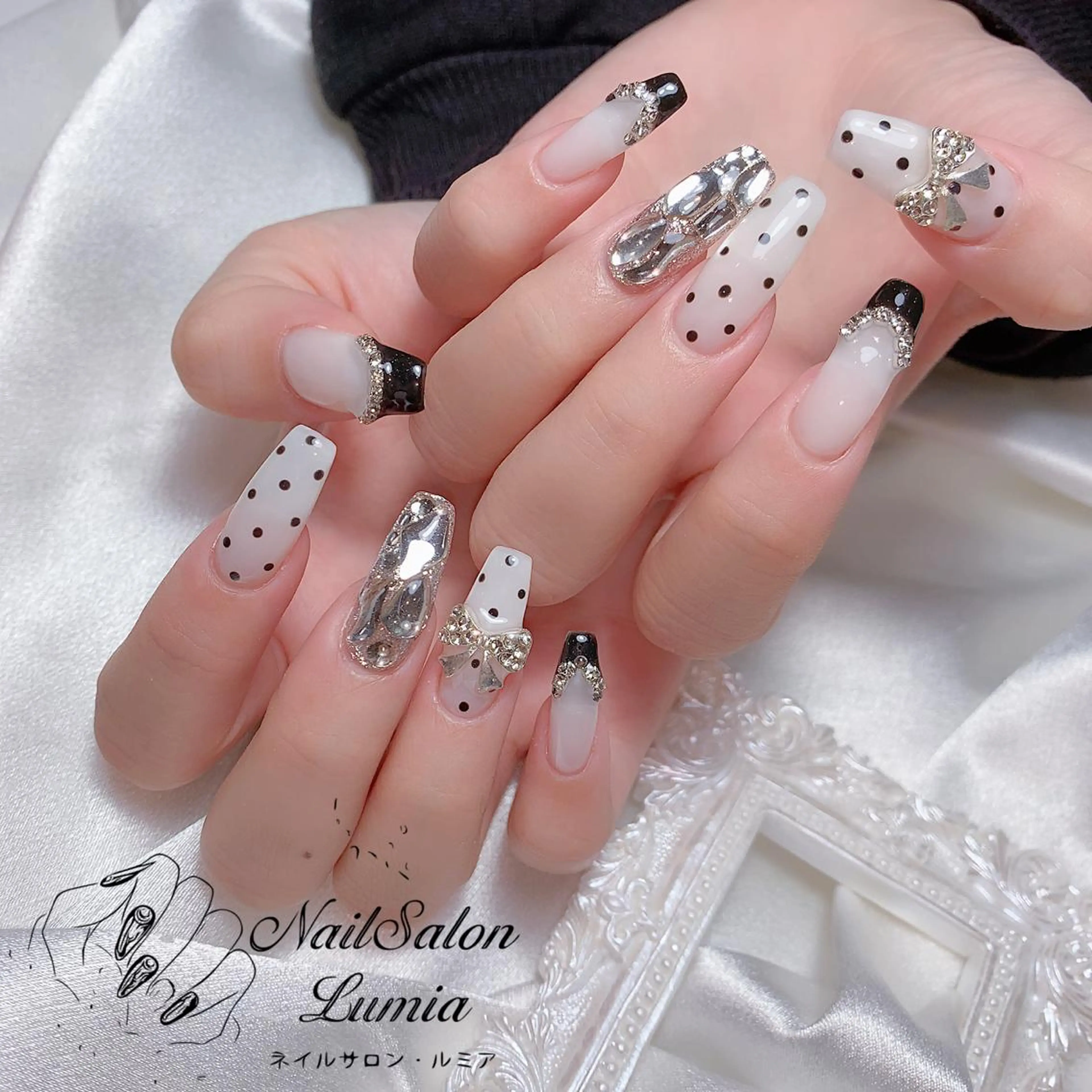 ネイル ハンドネイル ネイルサロン ルミア Lumia 店長のネイルデザイン