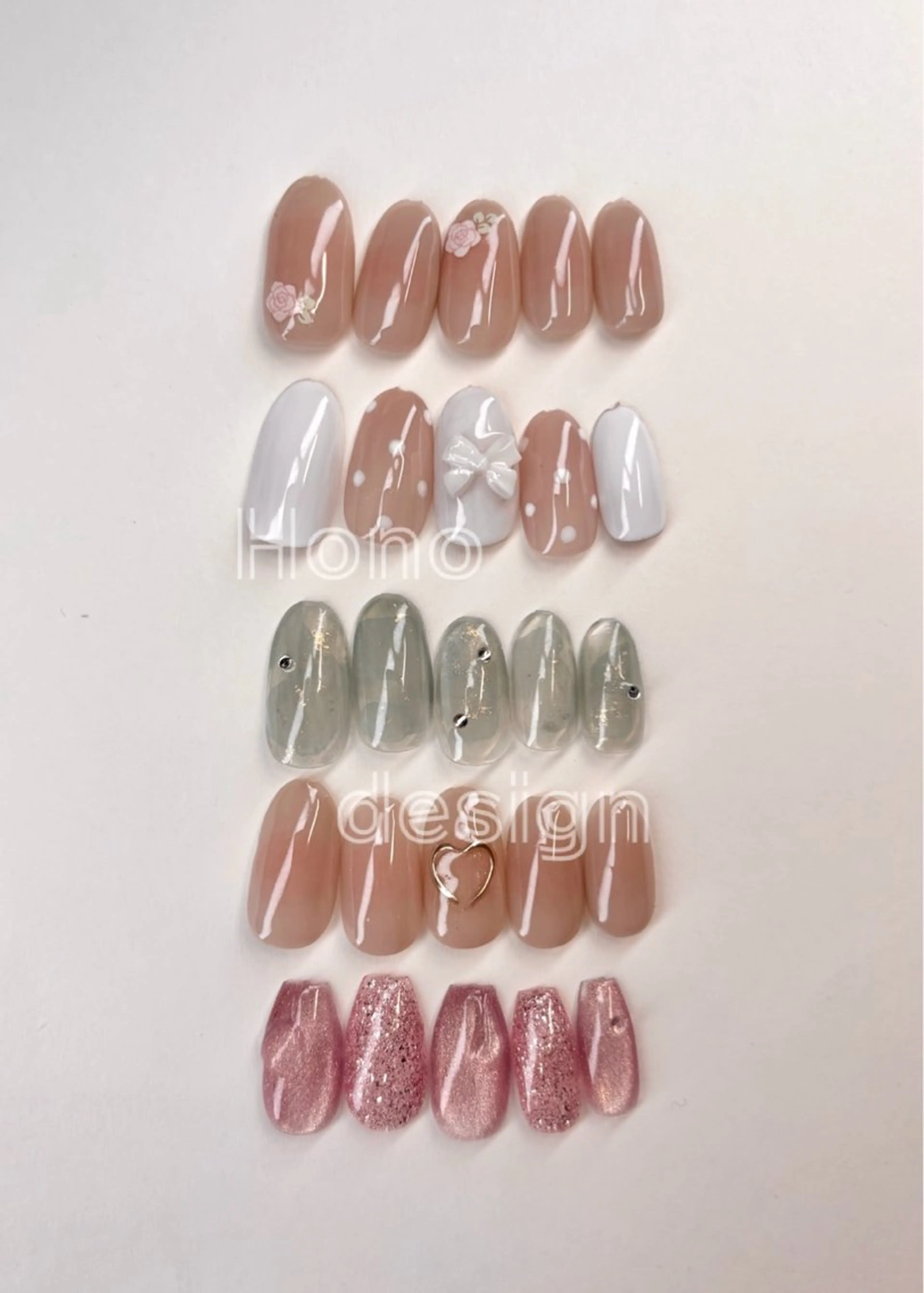 【ケア付き】定額デザイン3種類から選べます！の写真