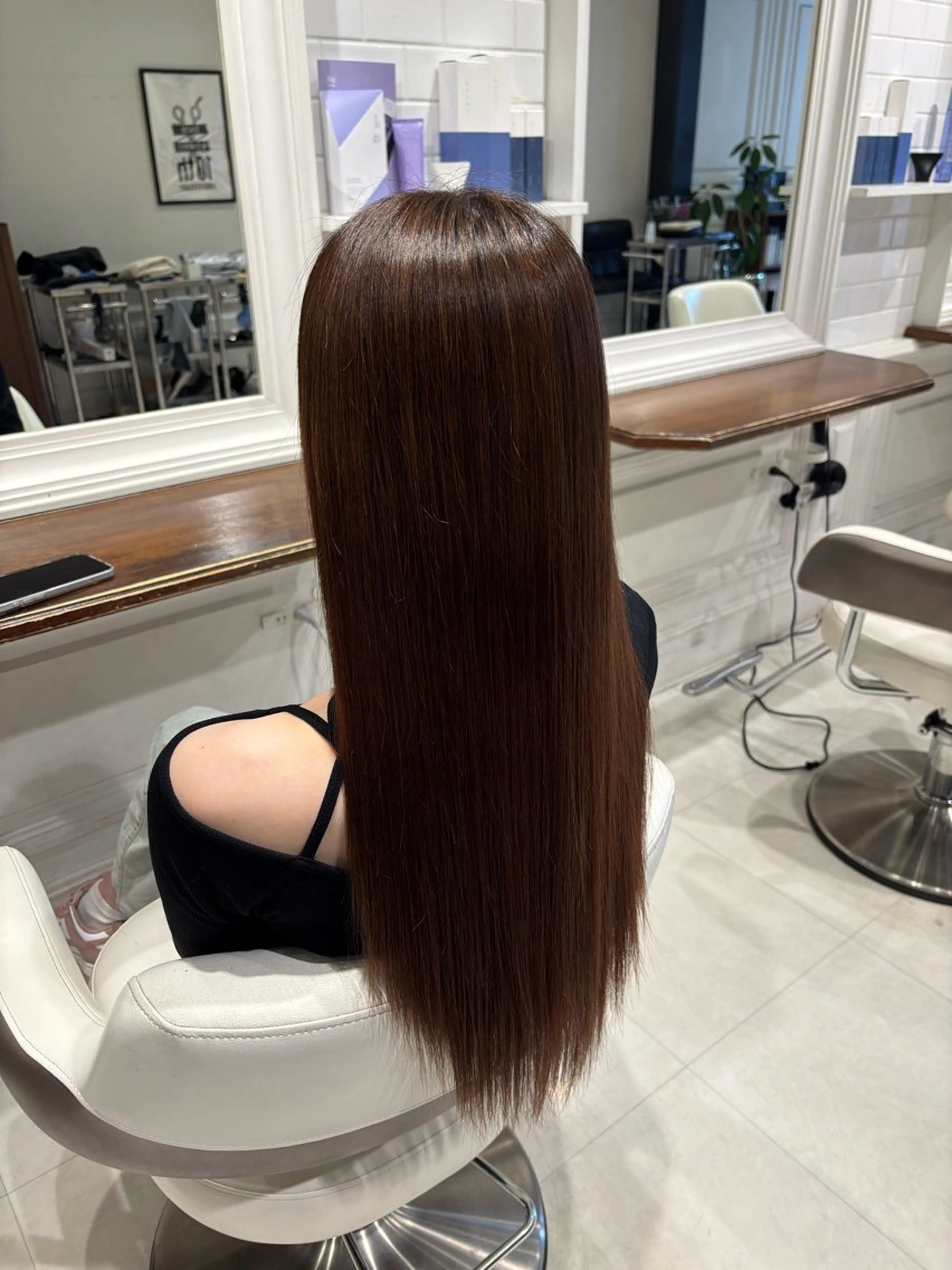 ロング かわの あんのヘアスタイル