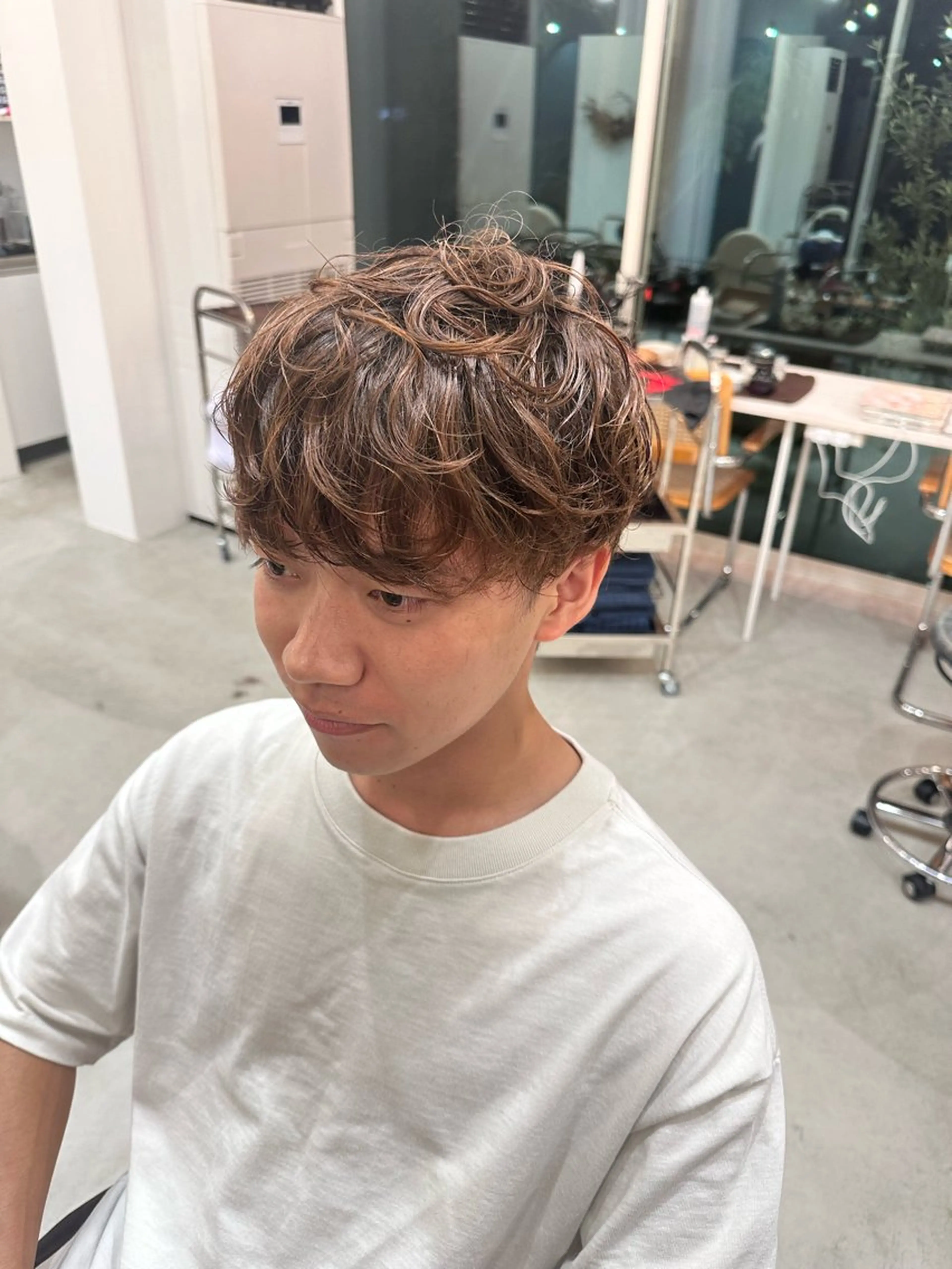 パーマ メンズ メンズパーマ NISHI （ニシ）のヘアスタイル