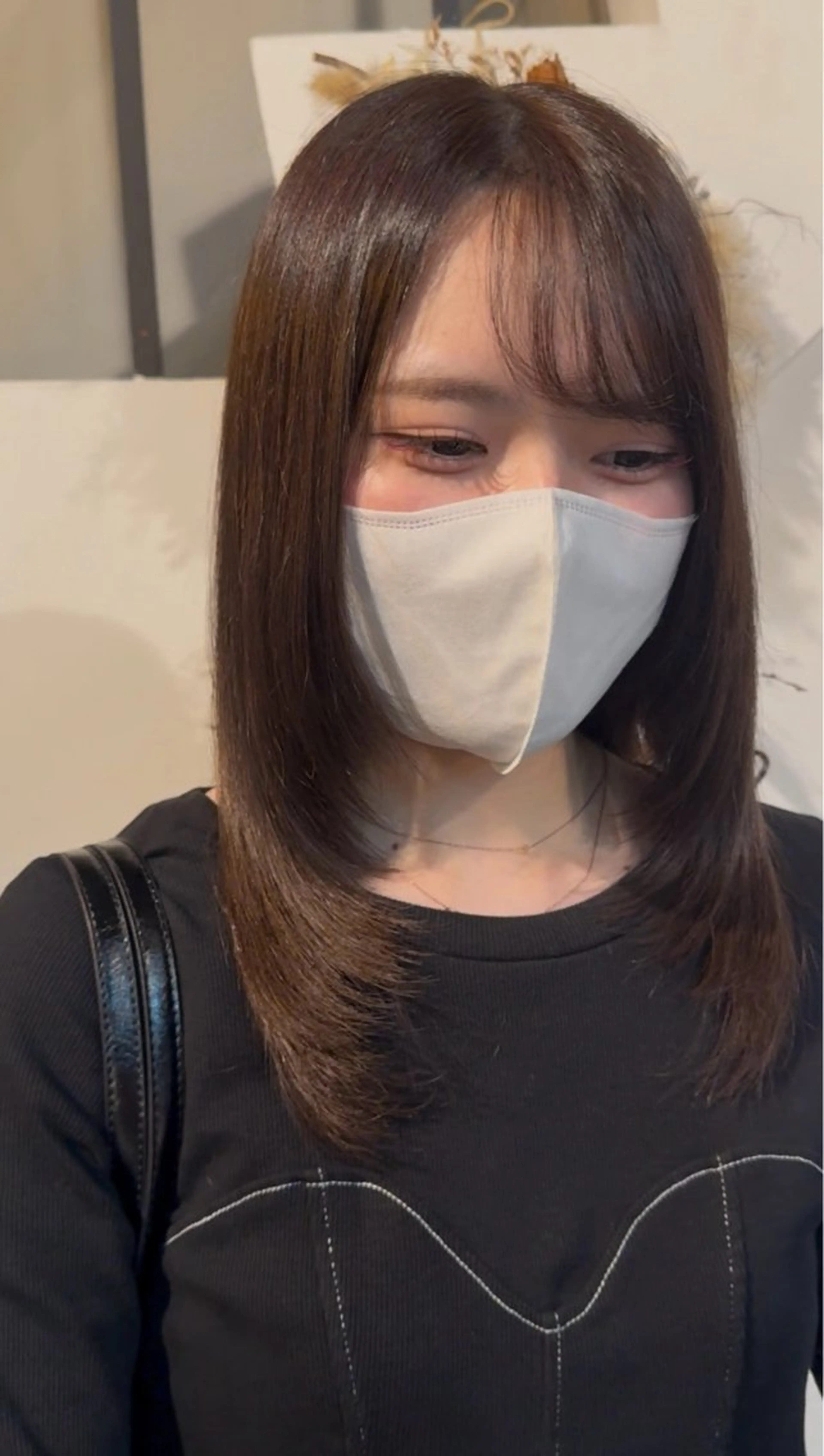 セミロング 塩谷 楓のヘアスタイル