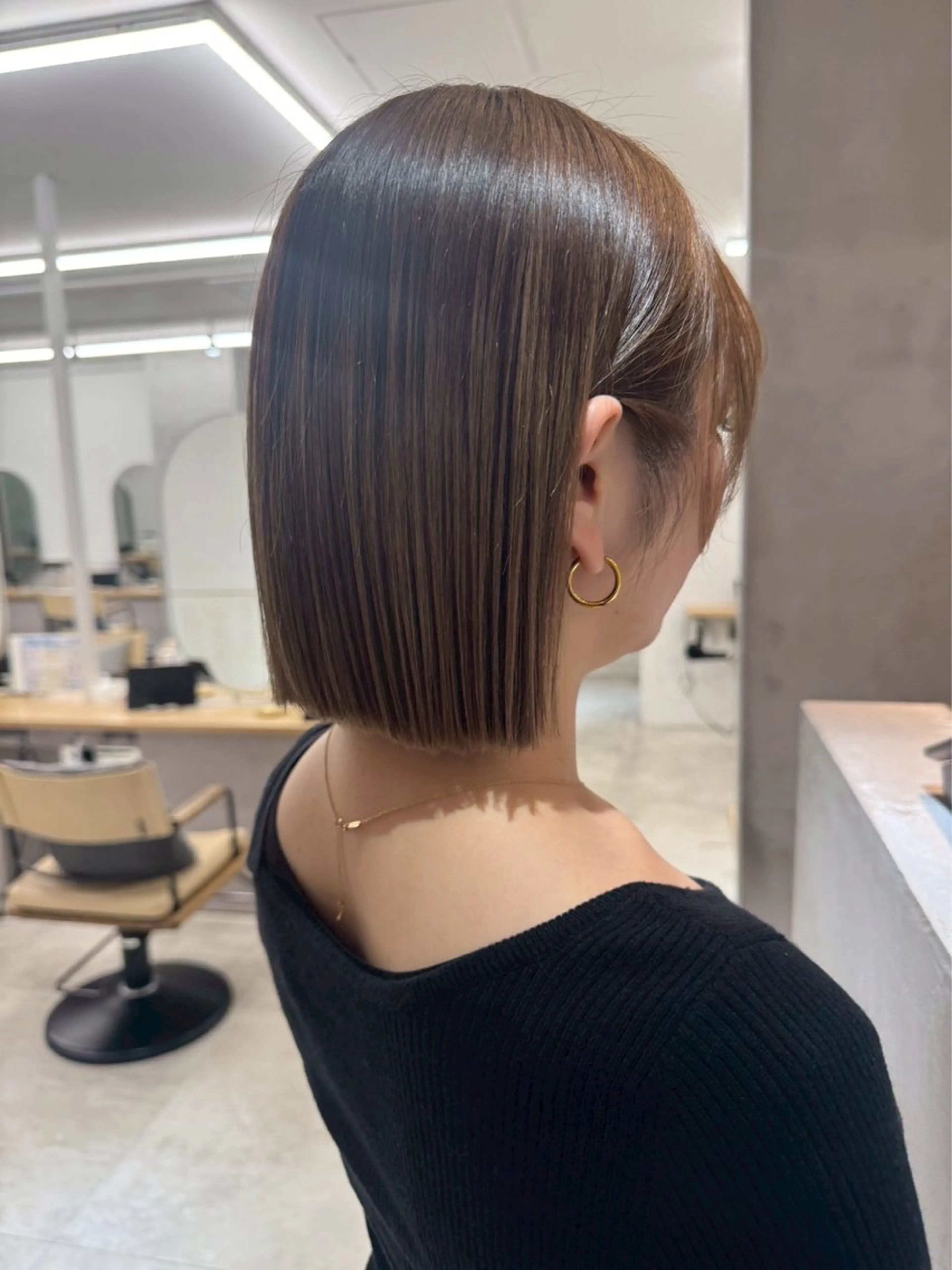 韓国ヘア/レイヤー/ 顔まわり足立遥奈のヘアスタイル