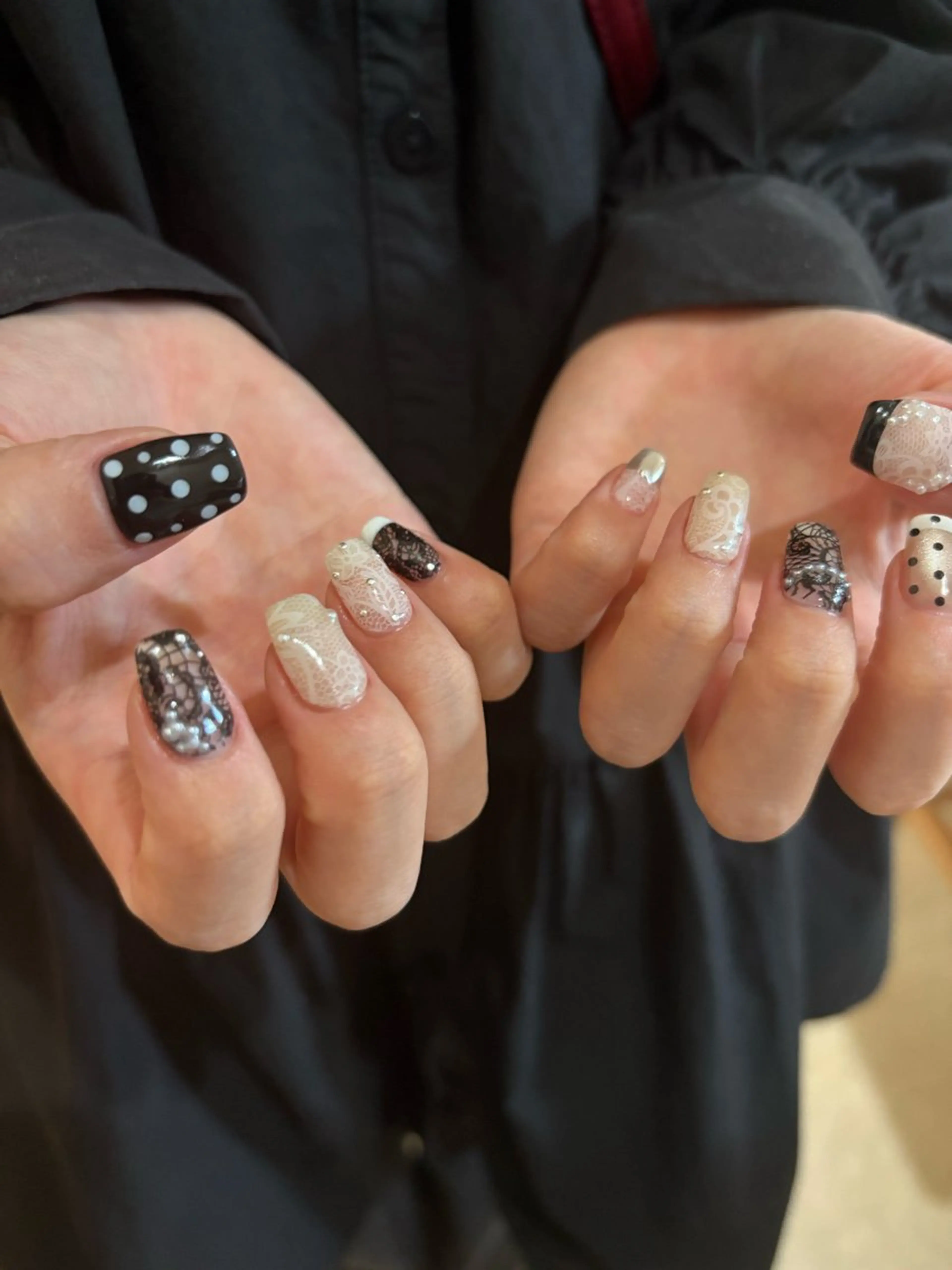 ネイル レース atelier moiのネイルデザイン