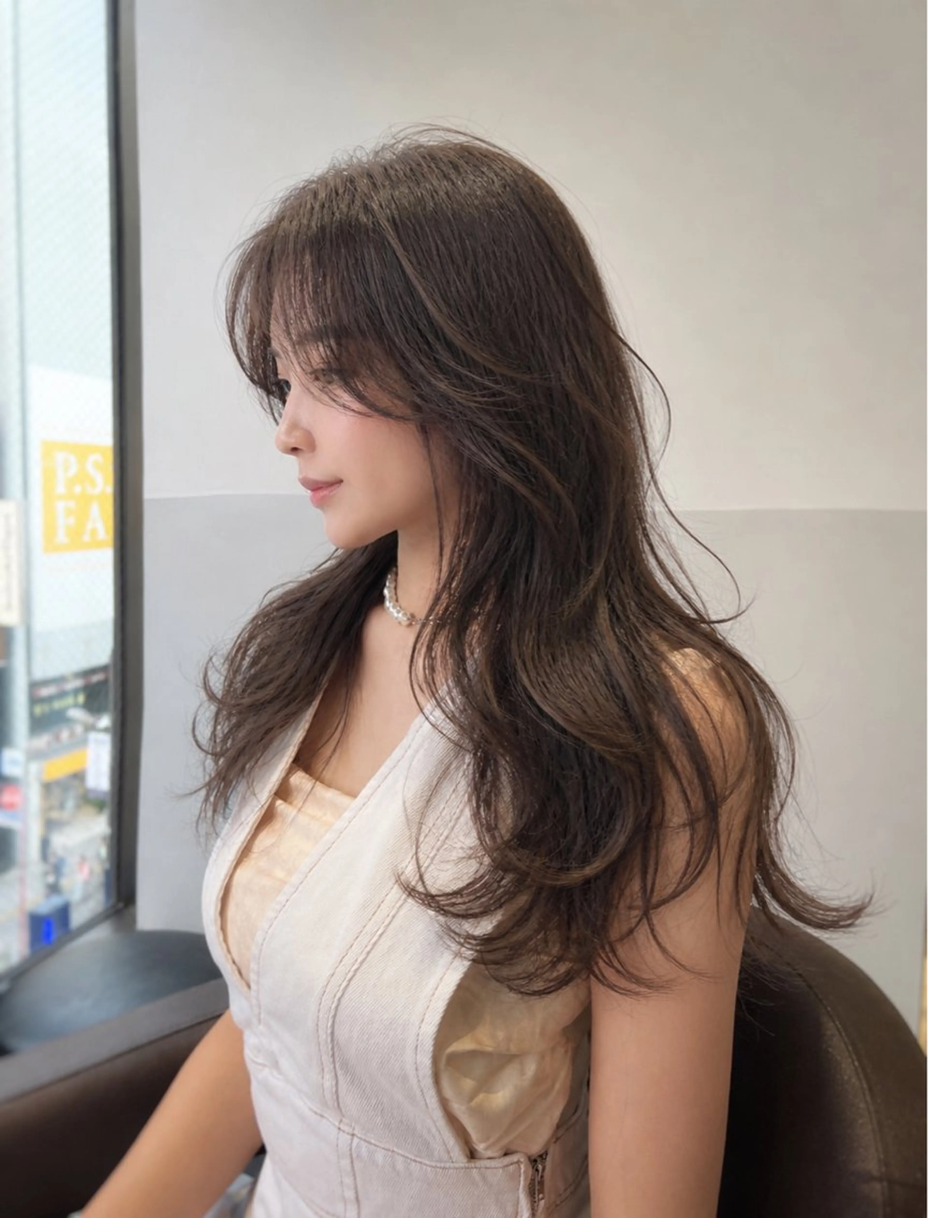 ロング カラー カット ヘアカラー トリートメント TAKUMI 【美髪特化】のヘアスタイル