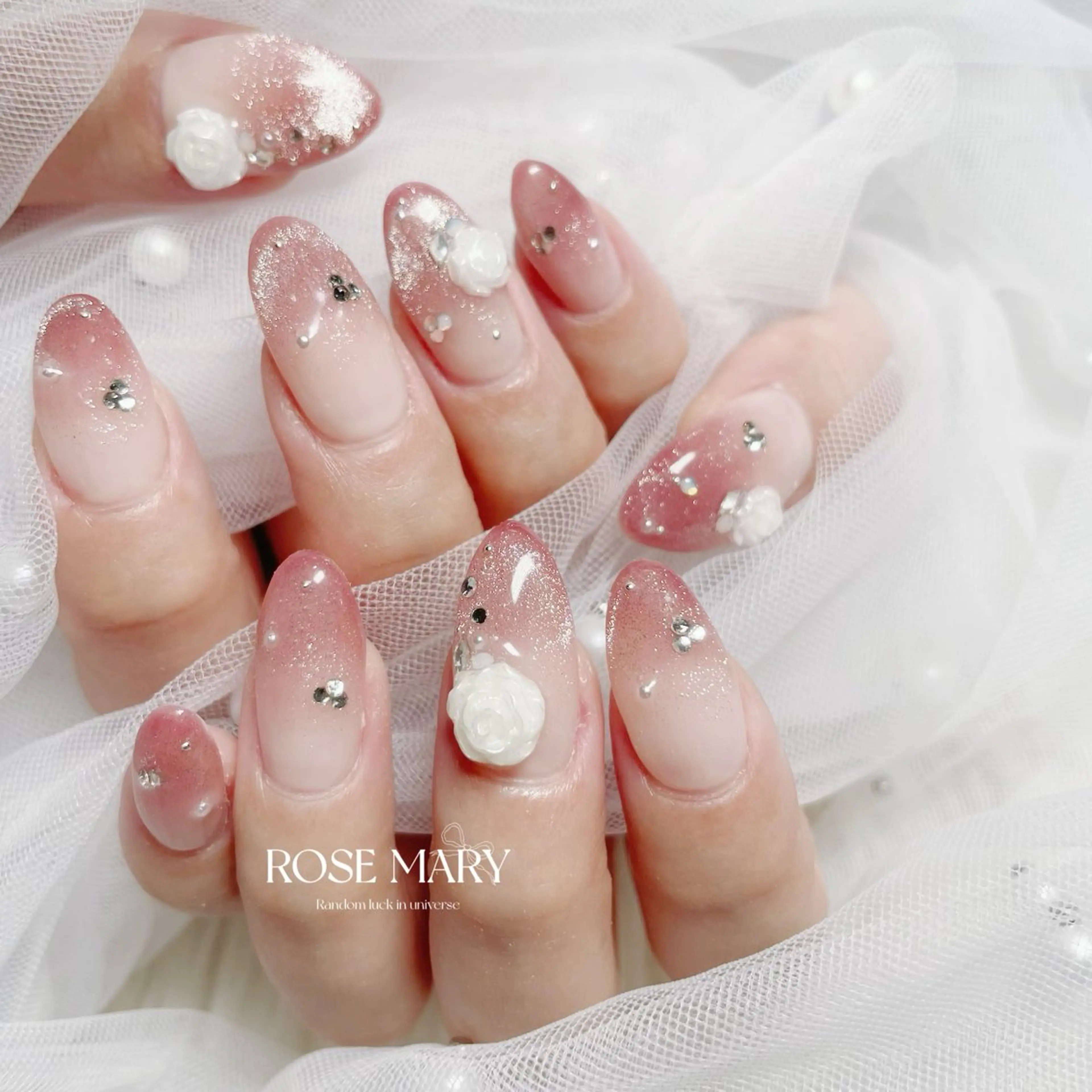 ネイル 持ち込み ワンホンネイル ハンドネイル ROSE・MARY 木村のネイルデザイン