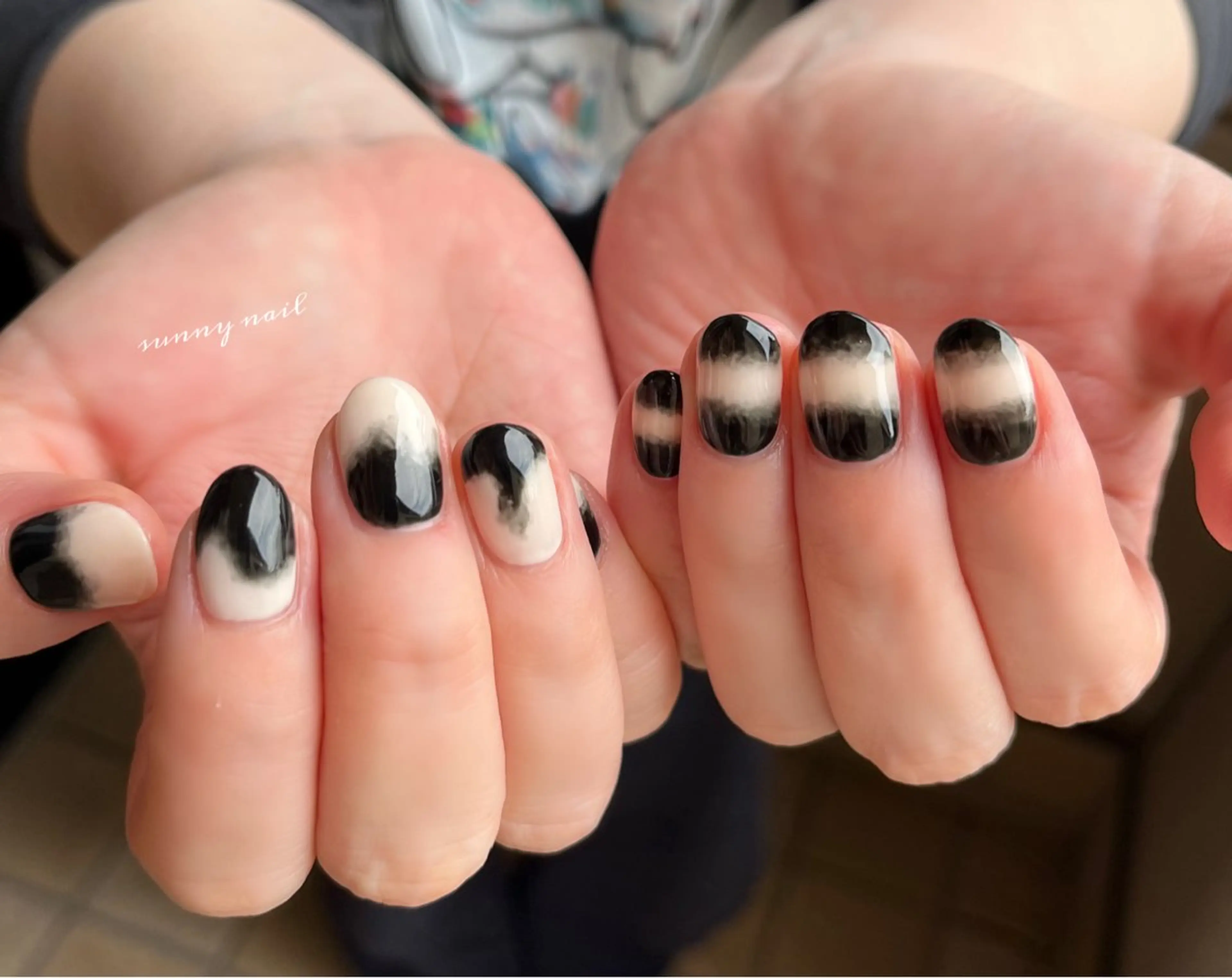 ネイル カジュアル ジェルネイル パラジェル sunny nailのネイルデザイン