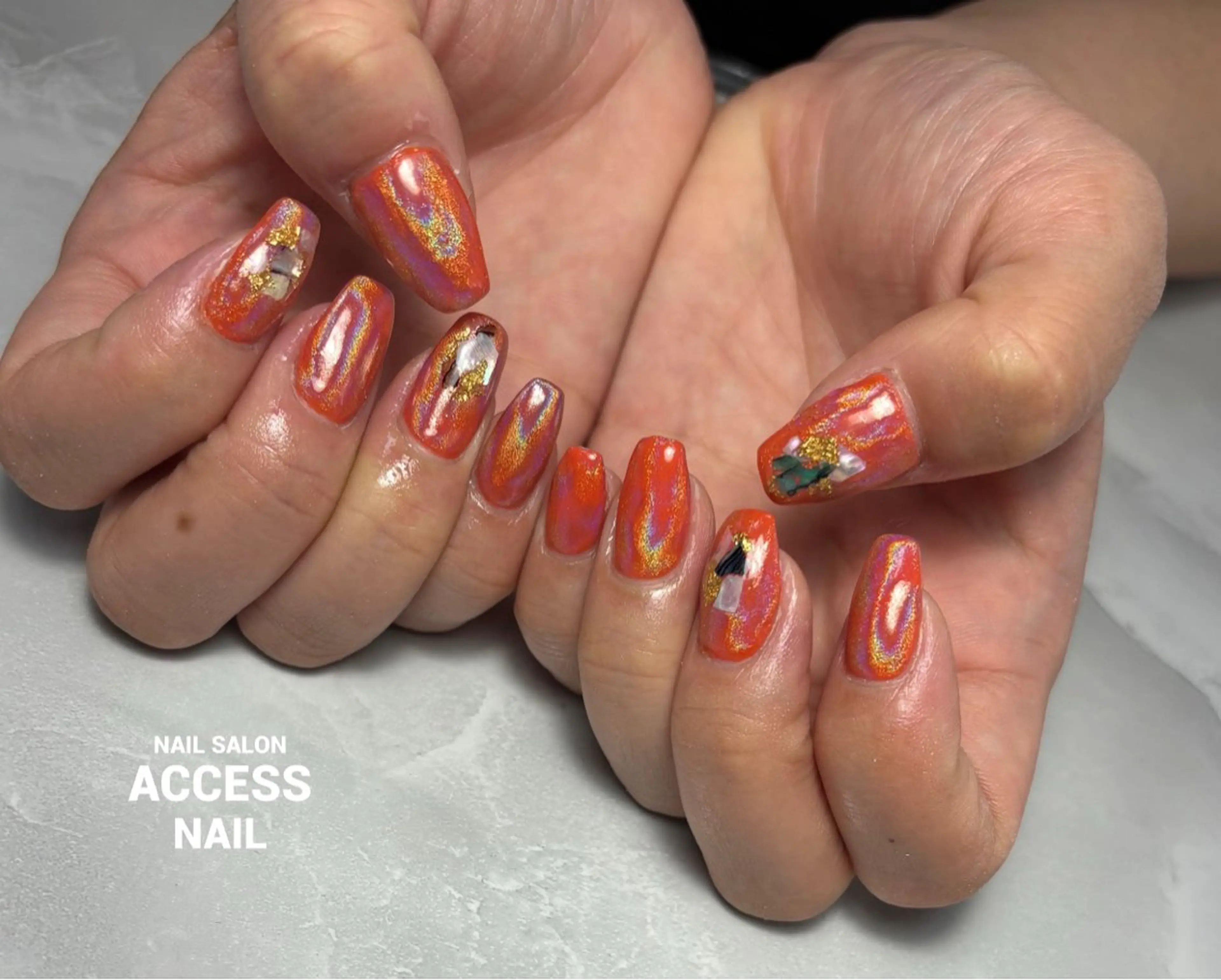 ネイル access nailのネイルデザイン