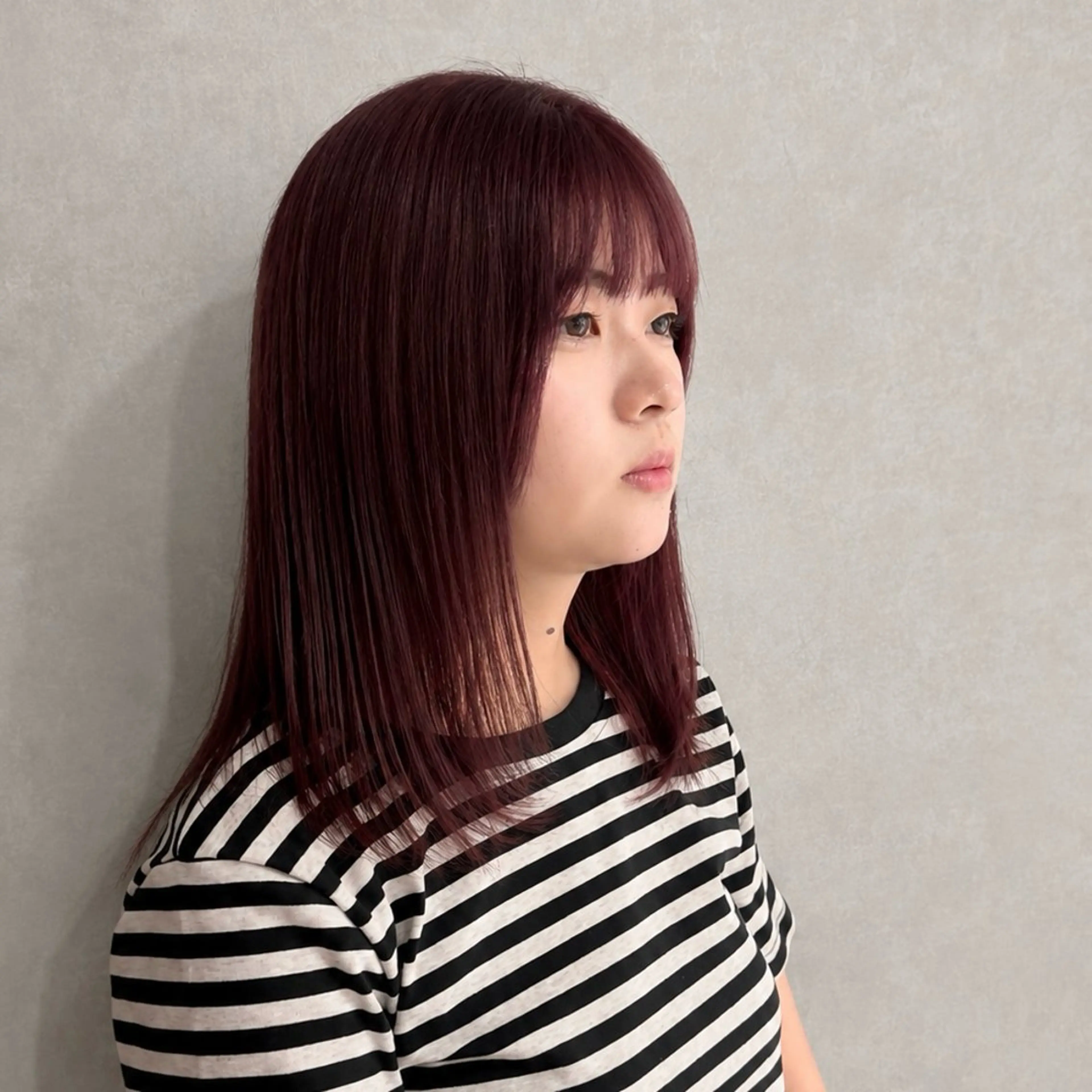 ミディアム ヘアカラー 透明感/オリーブ /わがつまこうすけのヘアスタイル
