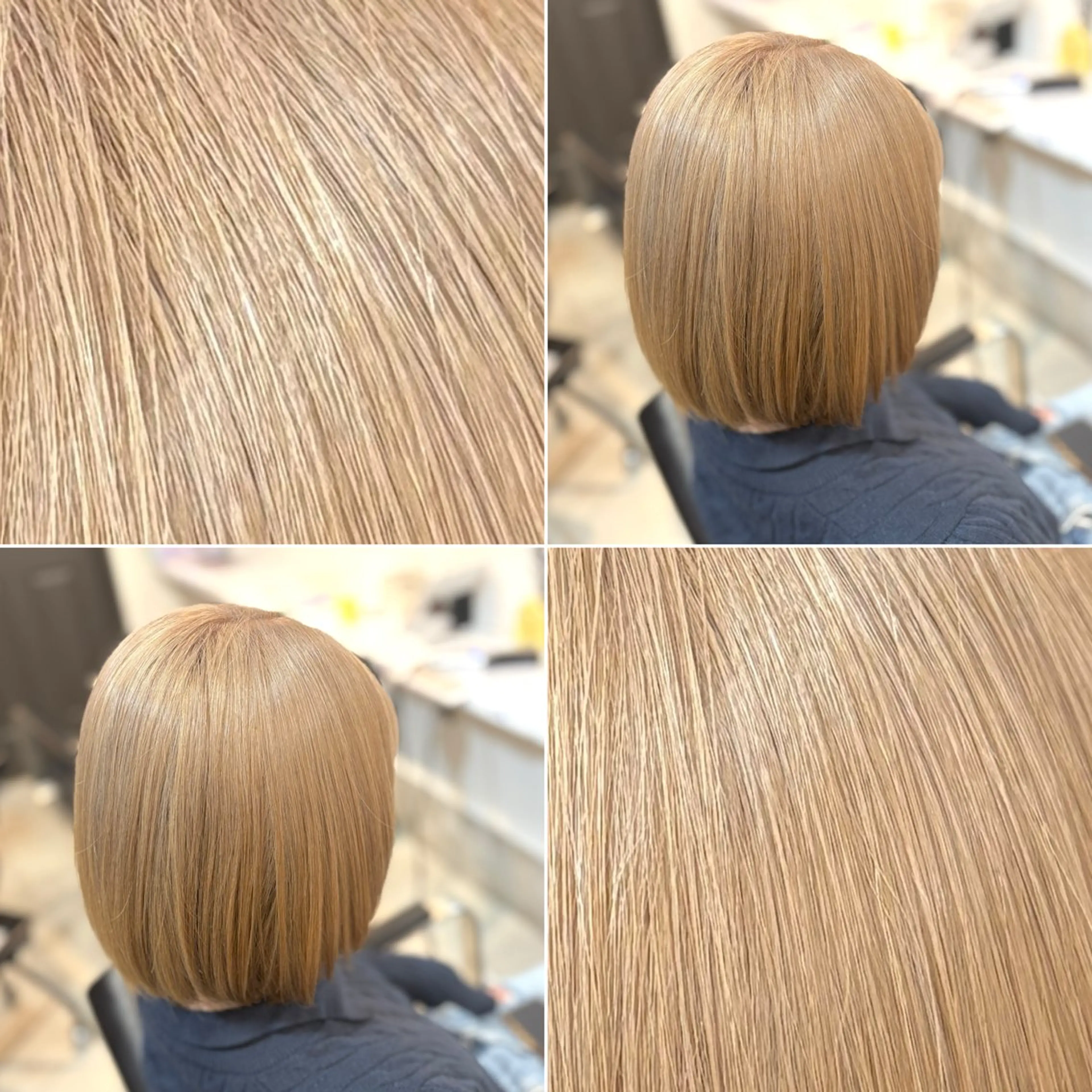 ショート まろやかなベージュ 小池春樹のヘアスタイル