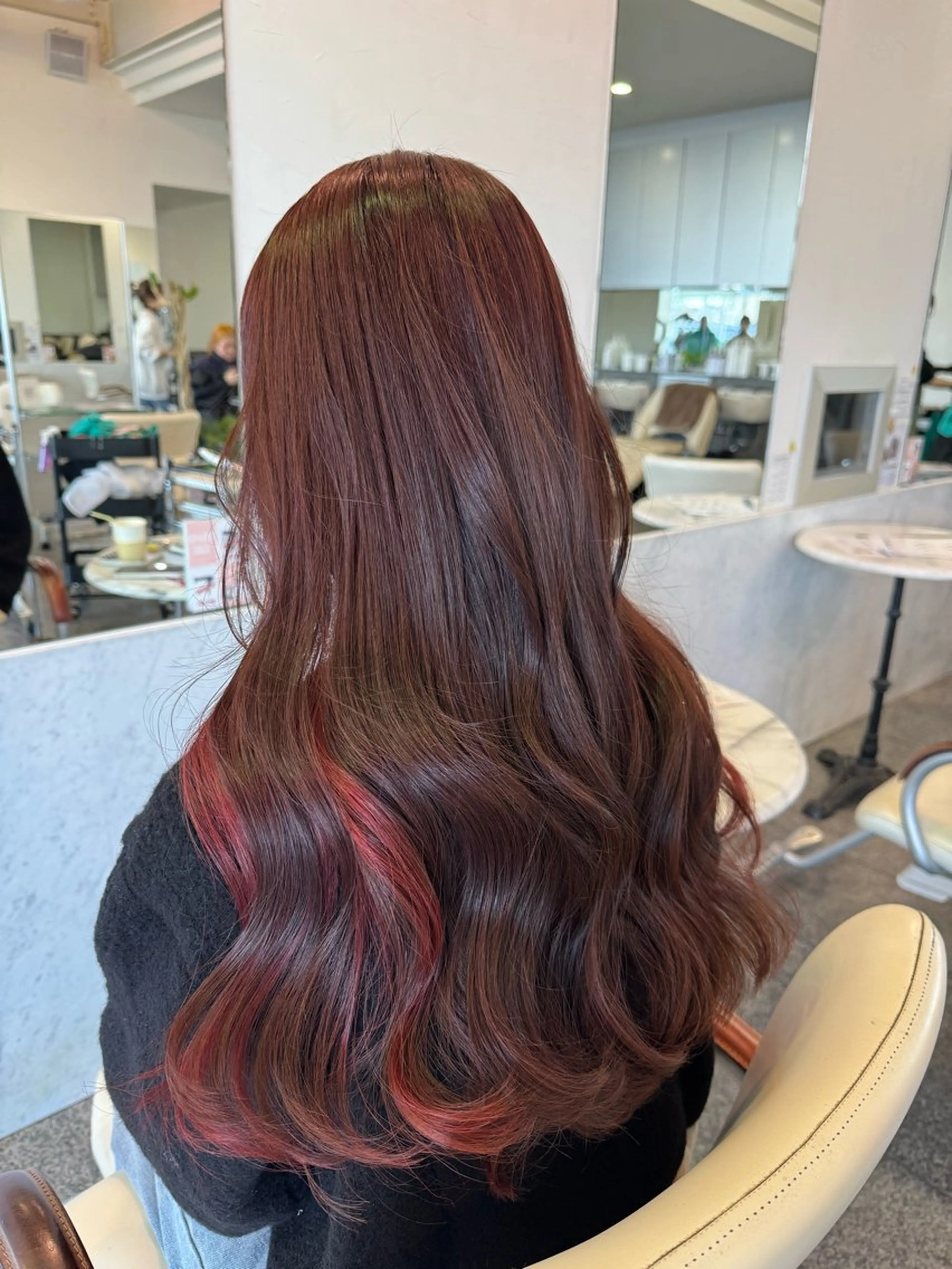 ロング カラー 🫧ヒシダアキ taboo.i🫧のヘアスタイル