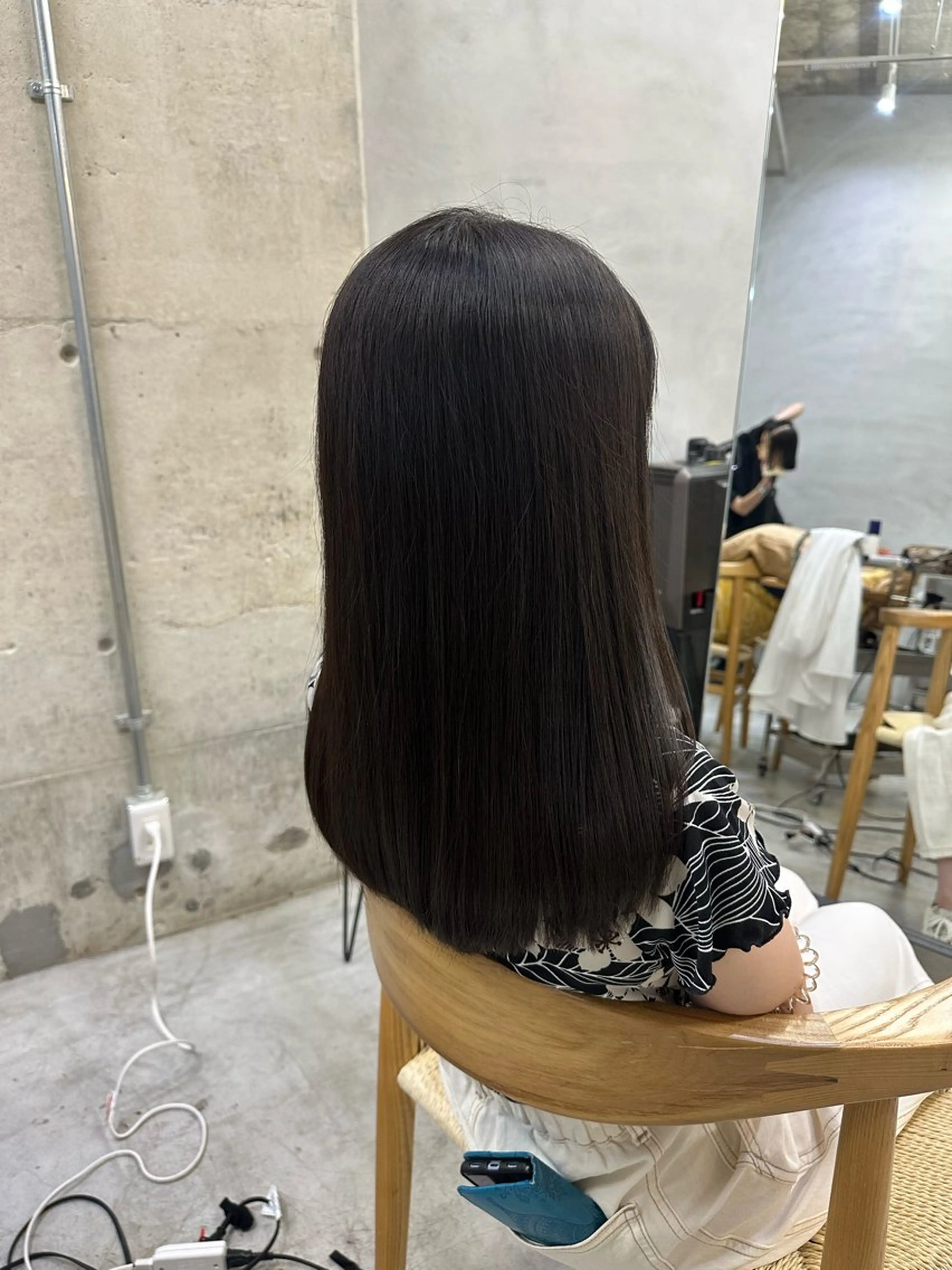 ロング カット MUKU ひかるのヘアスタイル