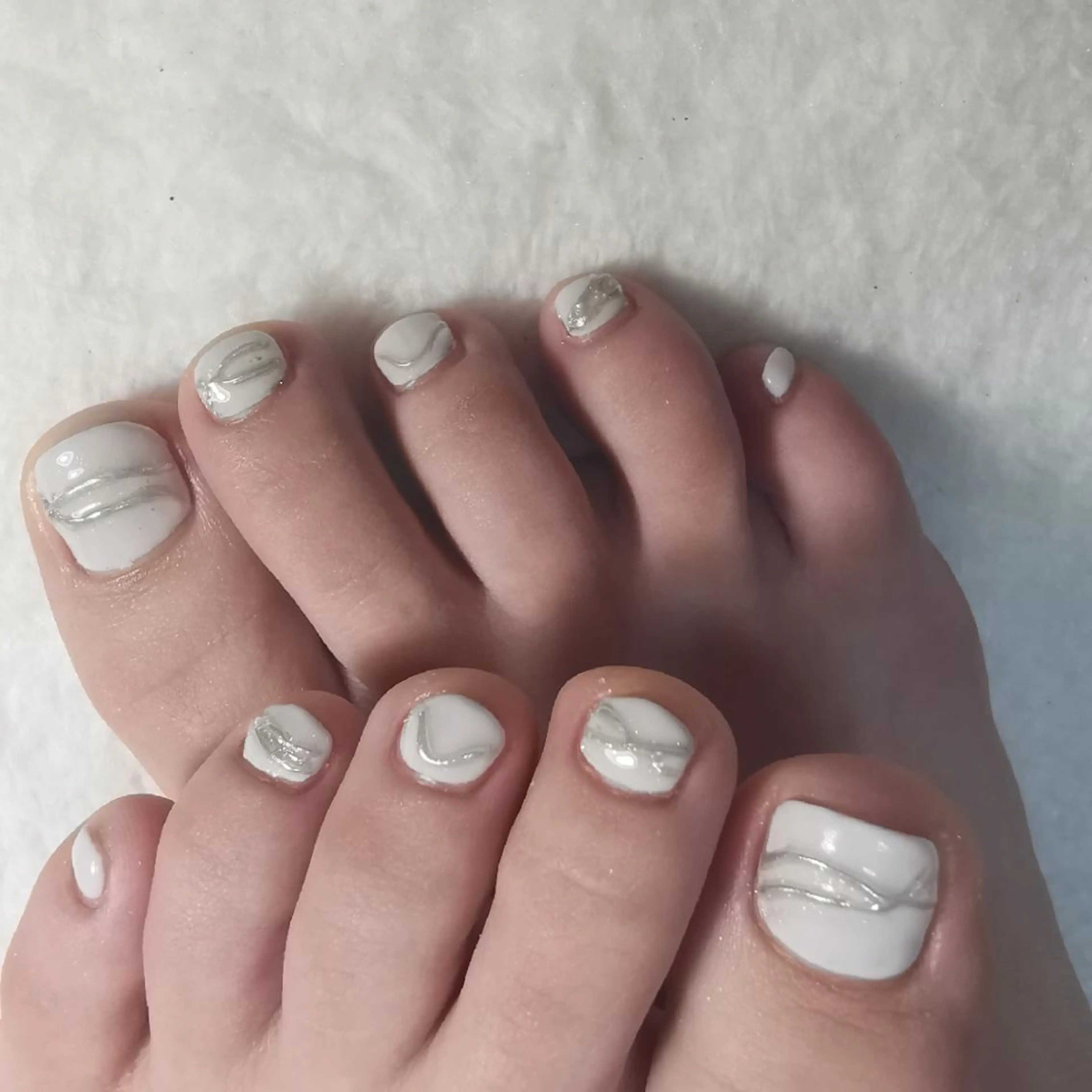 ネイル 持ち込み フットネイル reve あやののネイルデザイン