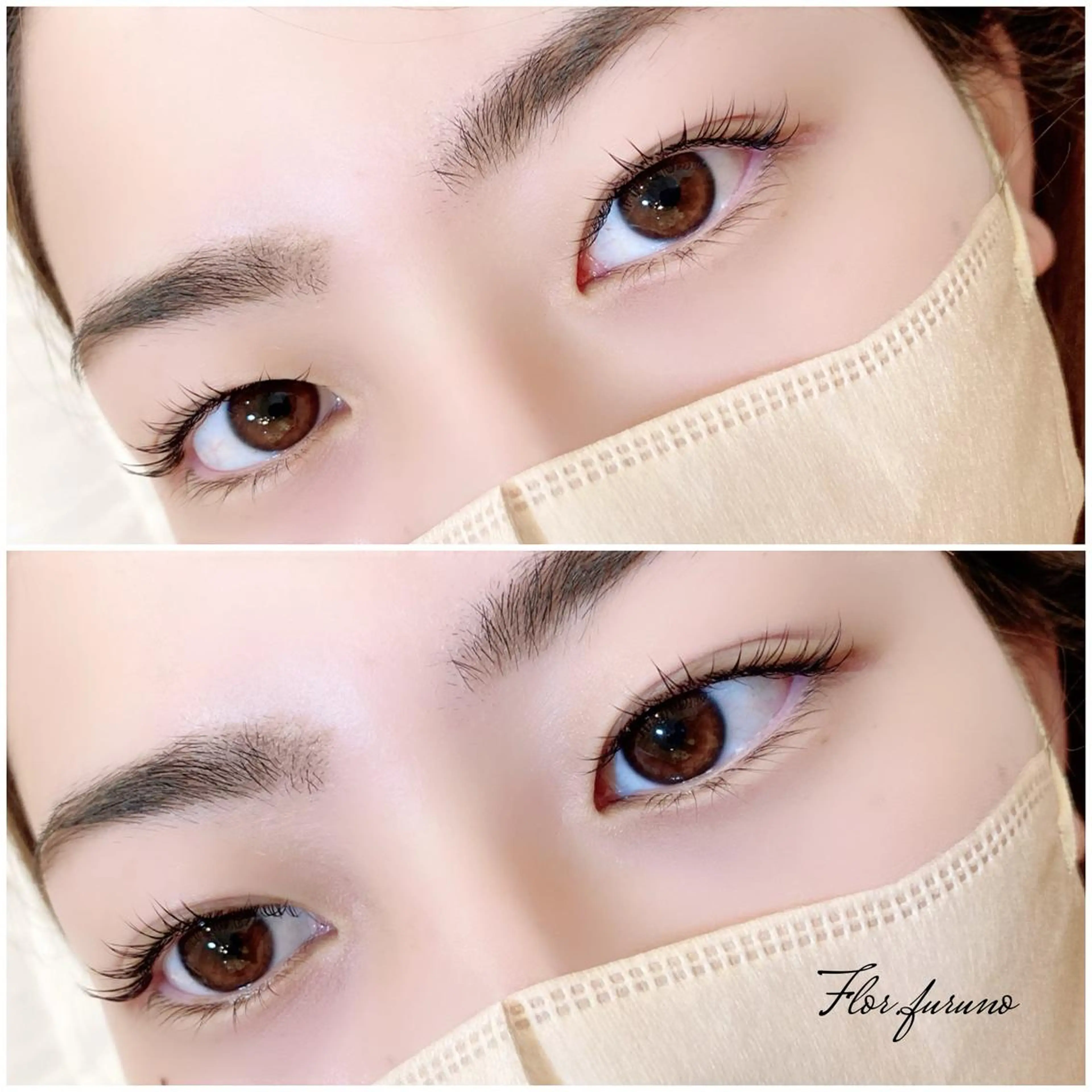 マツエク・マツパ アイブロウ マツパ Flor上大岡 ＊フルノ リナ＊のマツエク・マツパデザイン