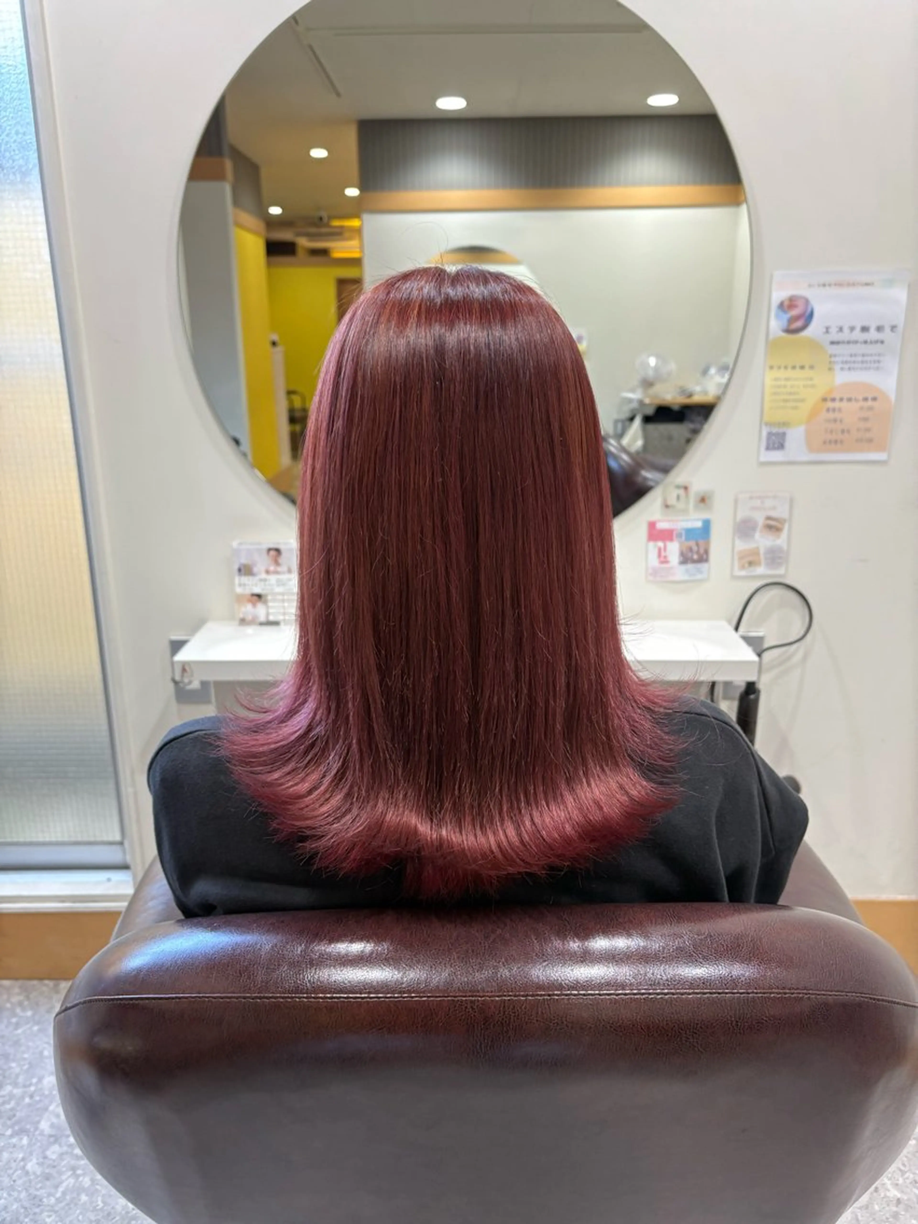 ミディアム カラー 髙木 優人のヘアスタイル