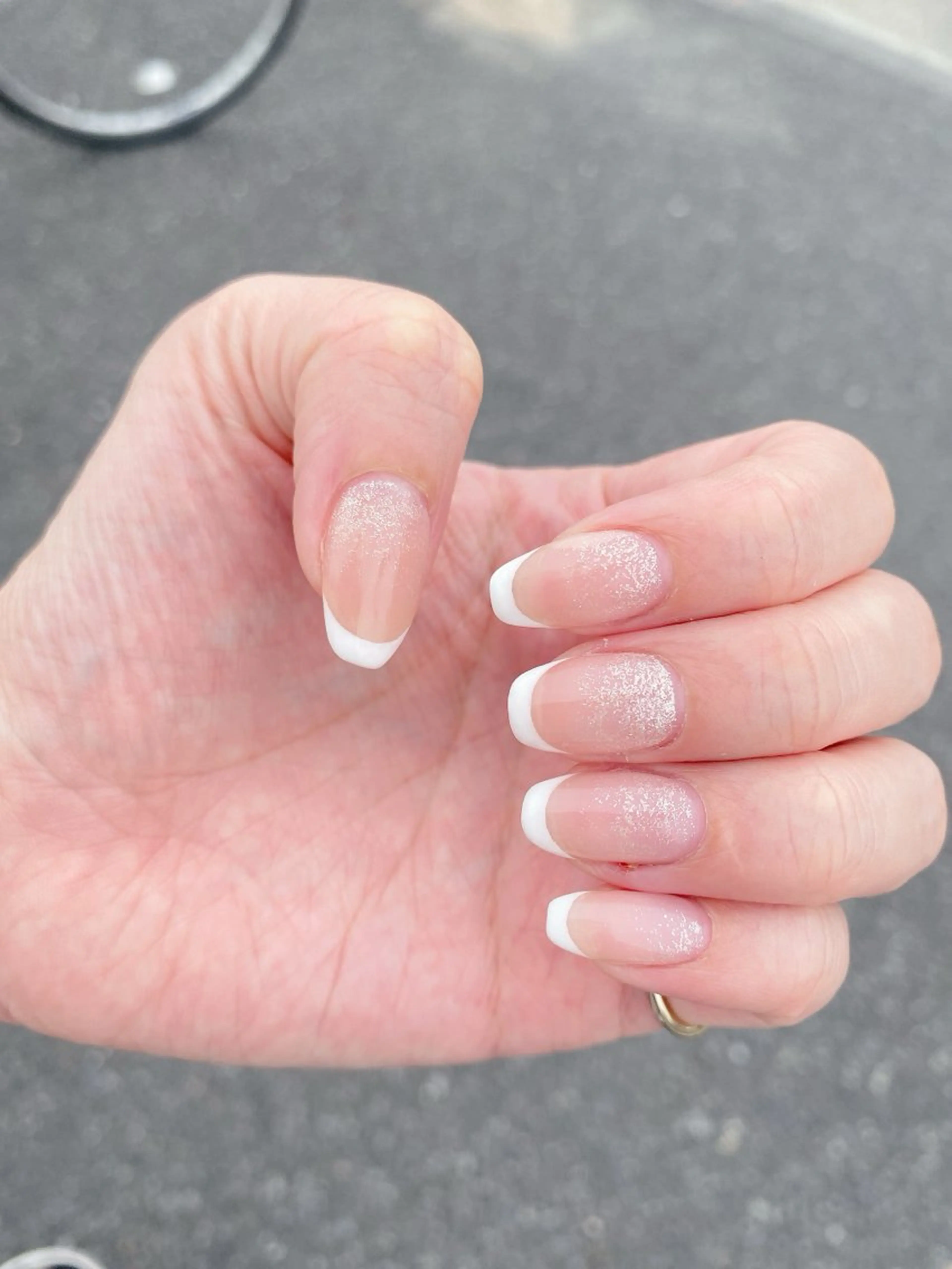 ネイル フレンチネイル Hori Sachiのネイルデザイン