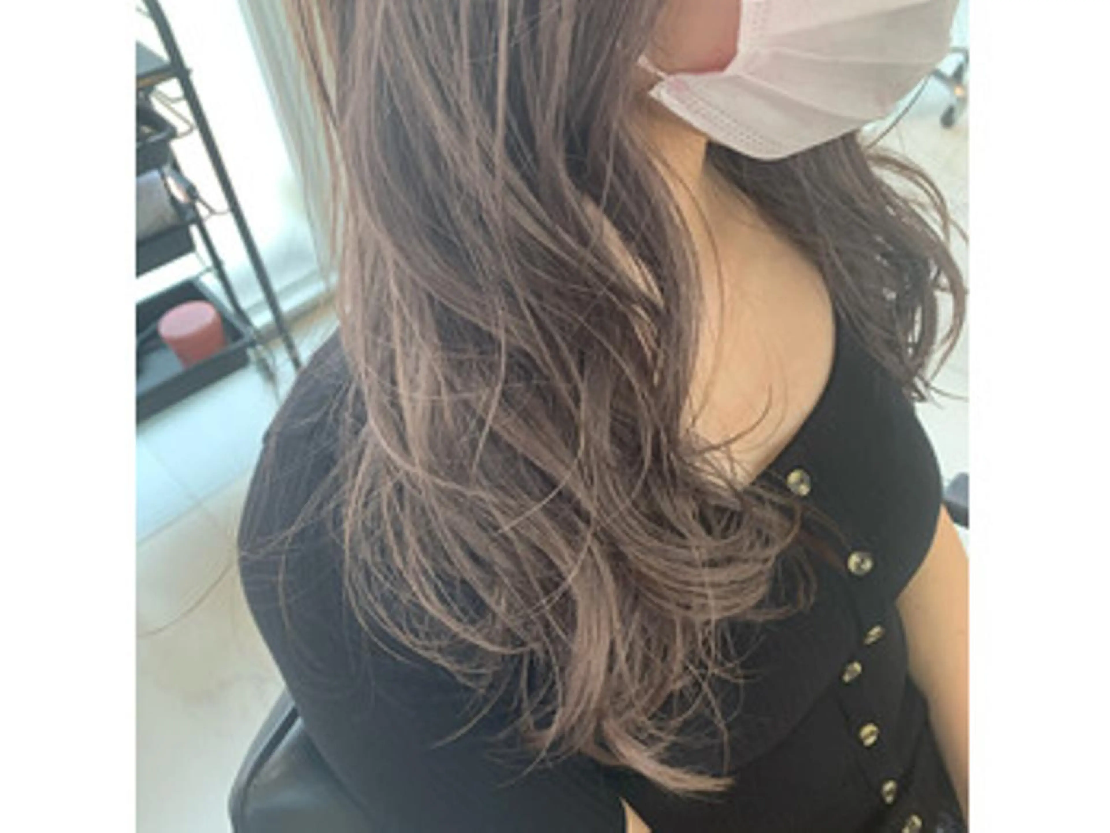 パーマ 藤森結子/韓国ヘア/ パーソナルカラー診断のヘアスタイル