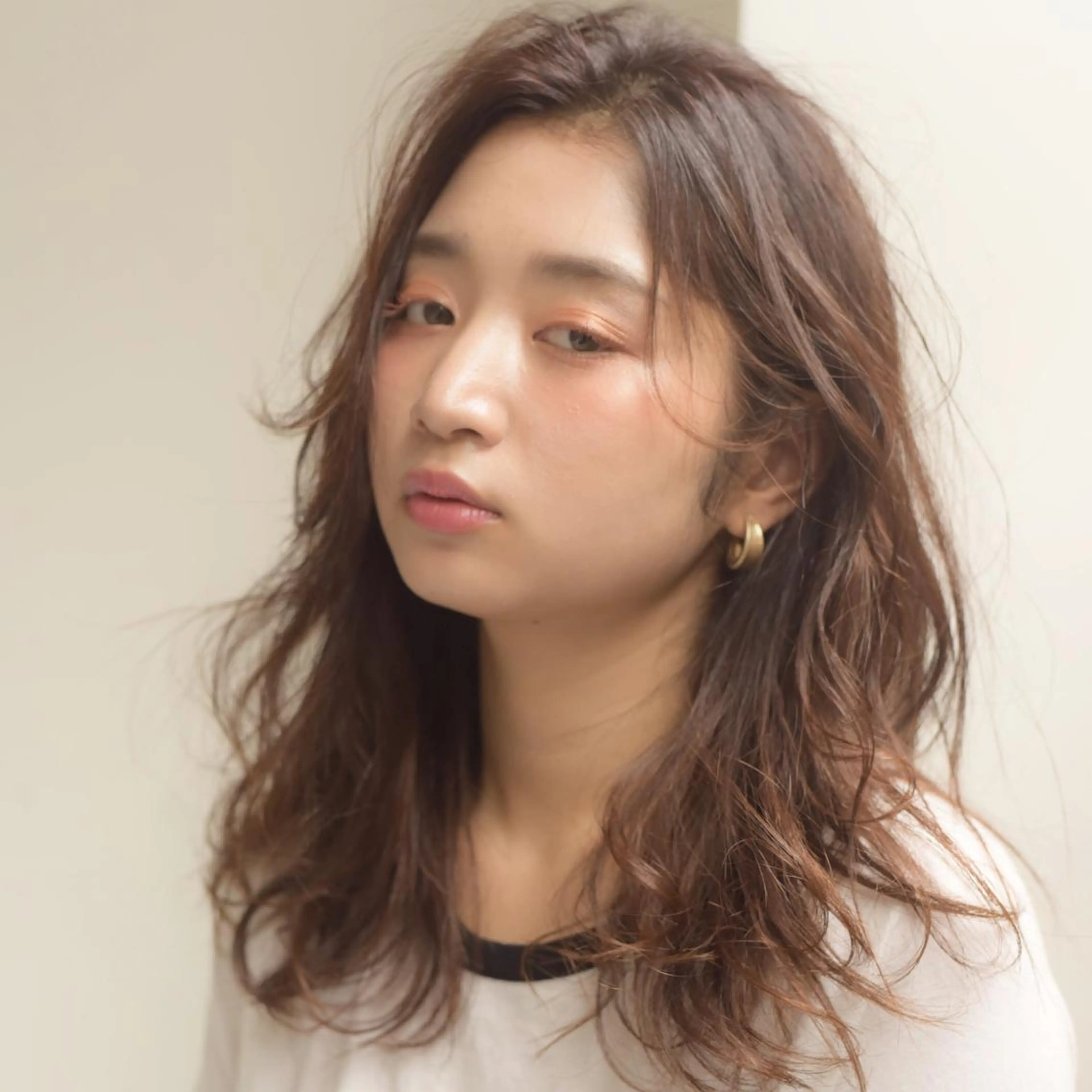 ミディアム カラー 宮本 聖希のヘアスタイル