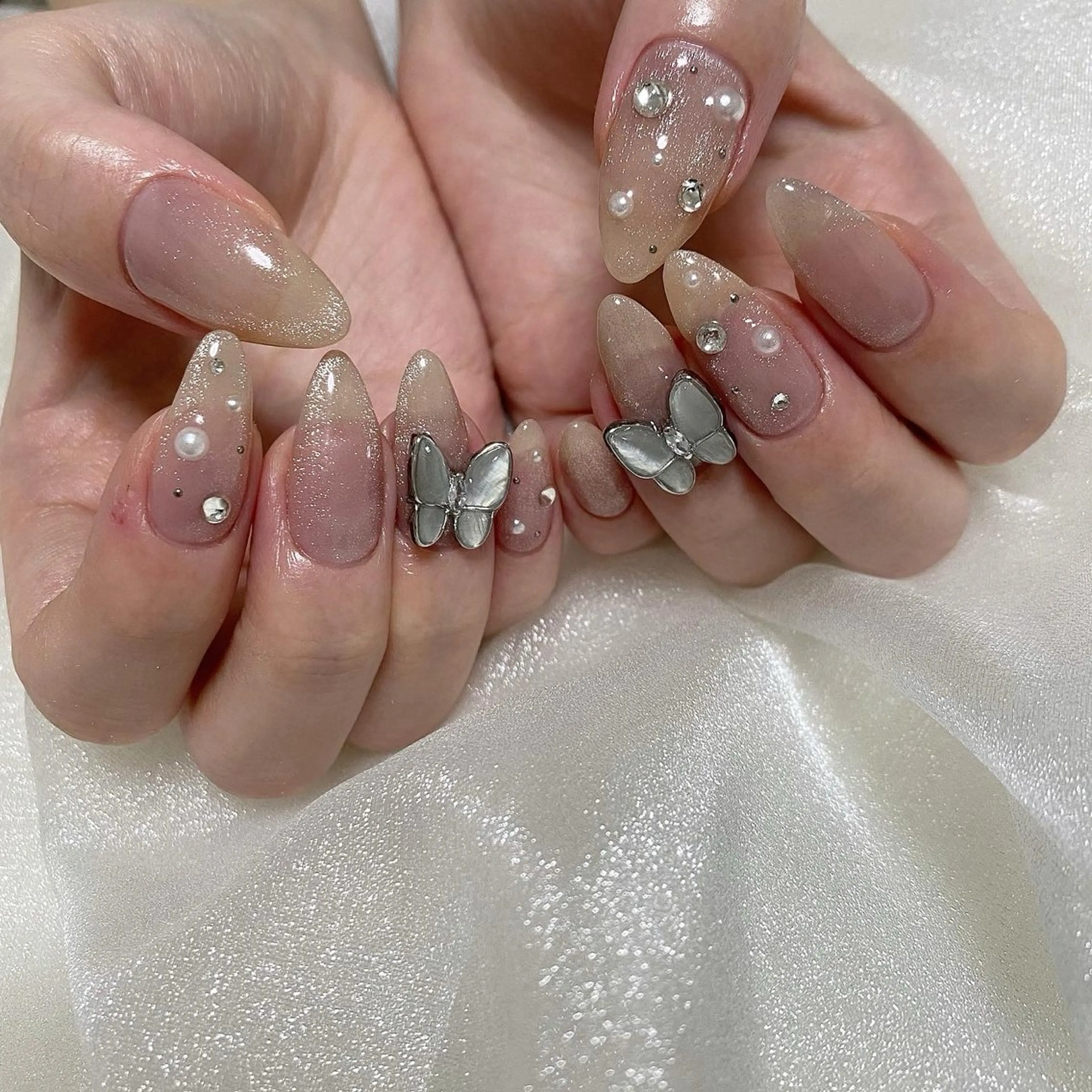 ネイル マグネットネイル ハンドネイル claire_ rie.のネイルデザイン