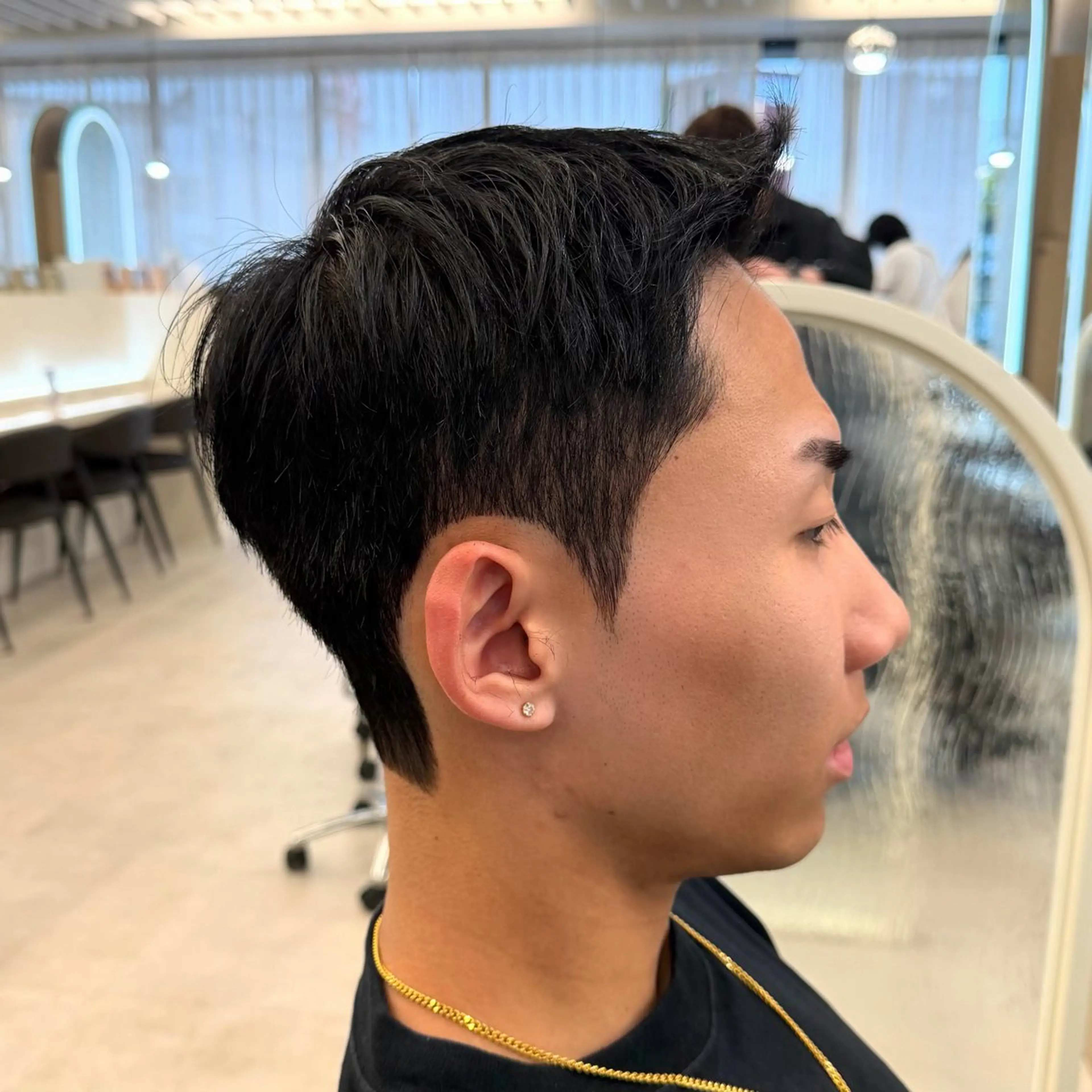 メンズ カット パーマ 韓国式ダウンパーマ 🇰🇷櫻井健のヘアスタイル