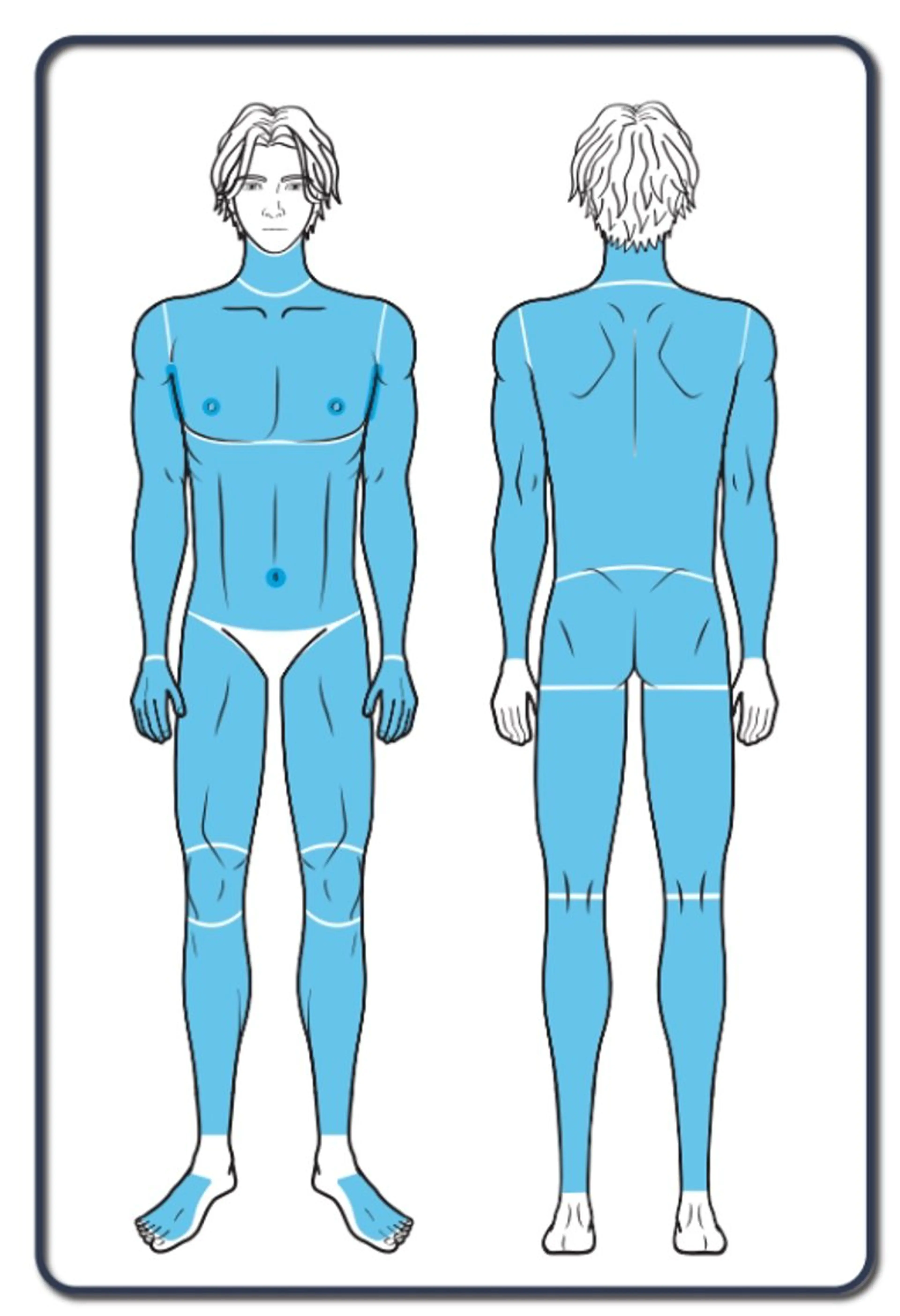 全身脱毛(顔、VIO以外)の写真