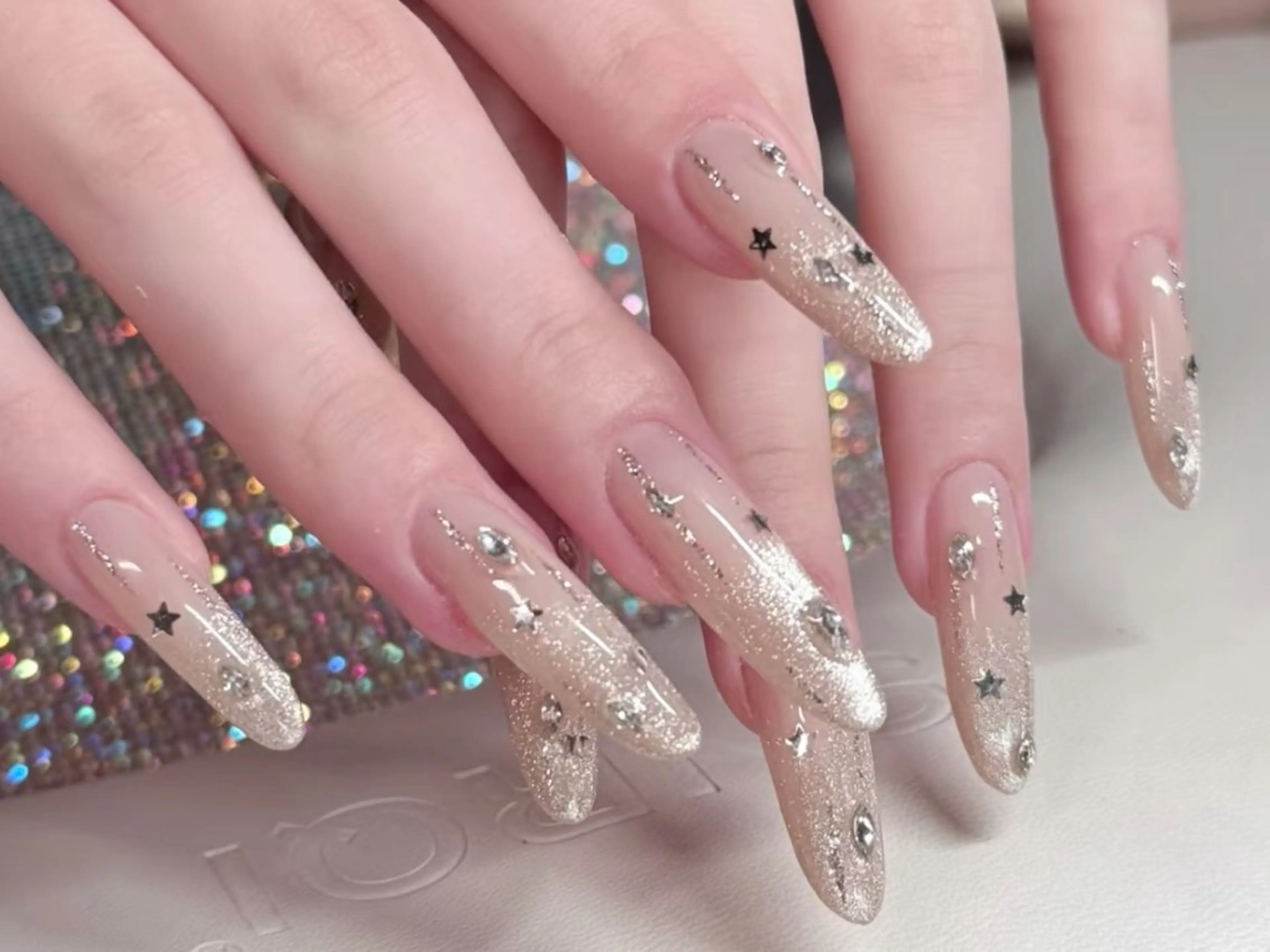 ロング ハンドネイル Nail Salon Celine 柏店所属・Nail Salon Celine柏店のネイルデザイン