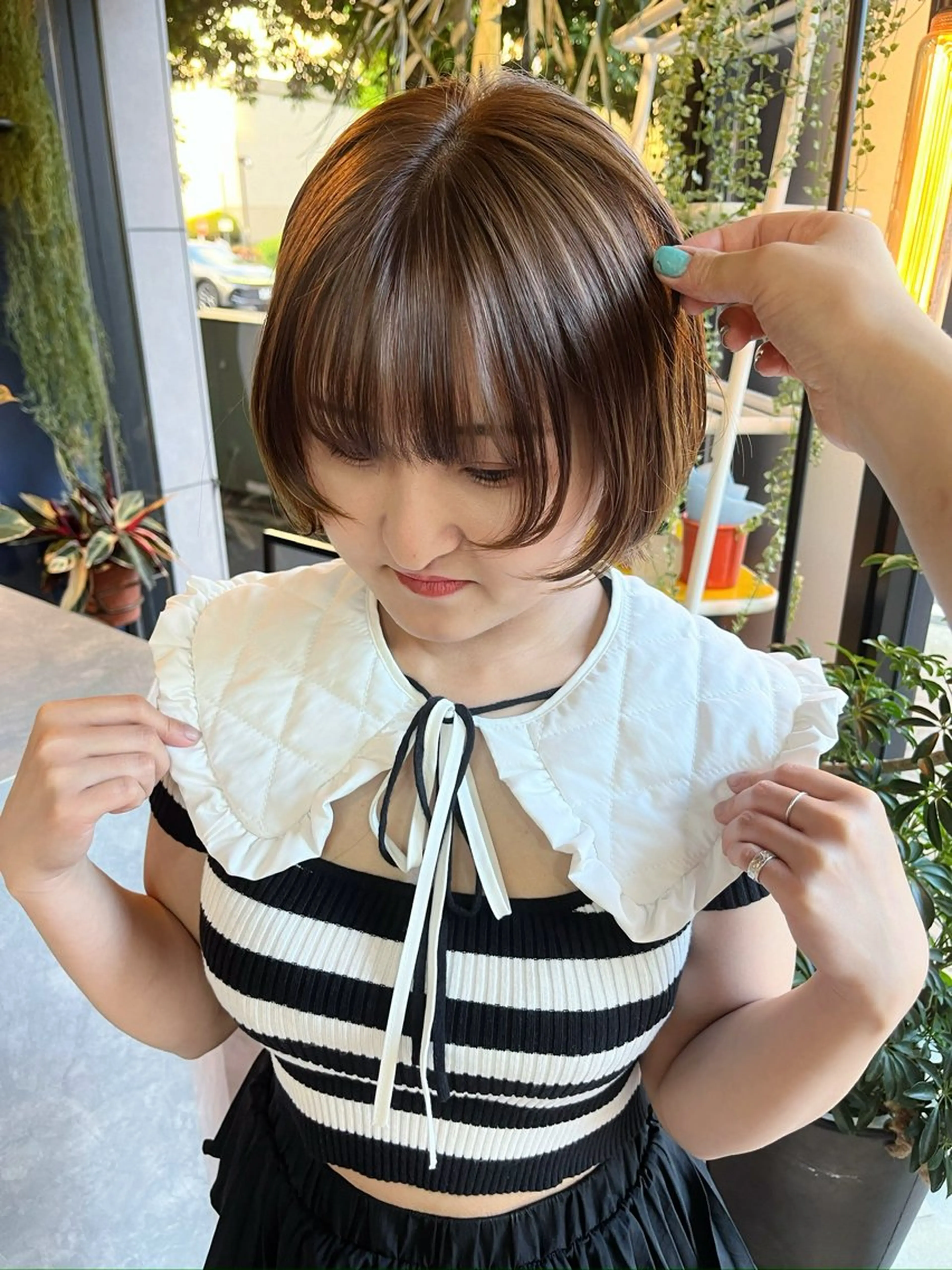 ショート カラー 似合わせカット Rinka🌻のヘアスタイル