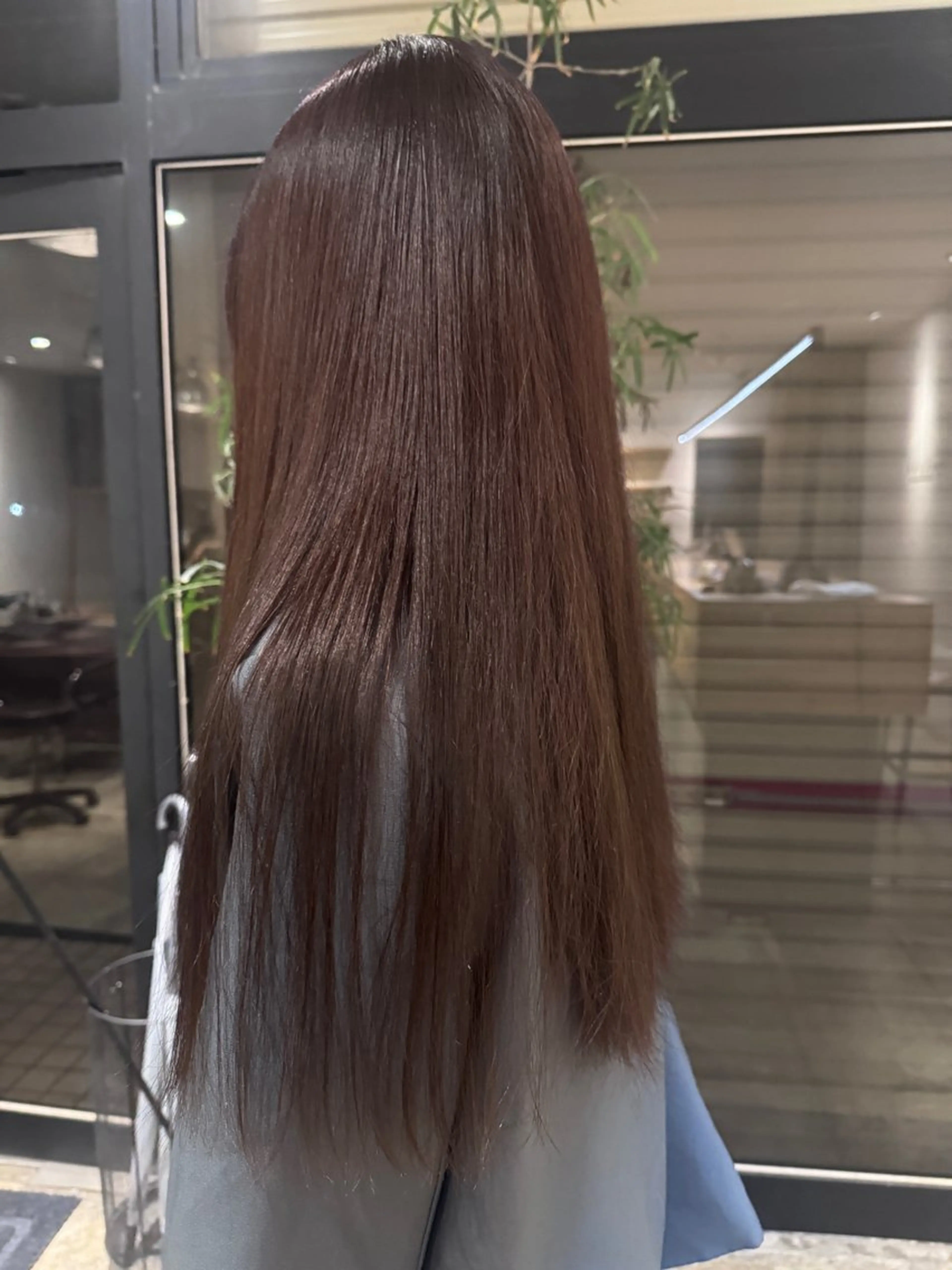ロング カラー NAVY miyoshiのヘアスタイル