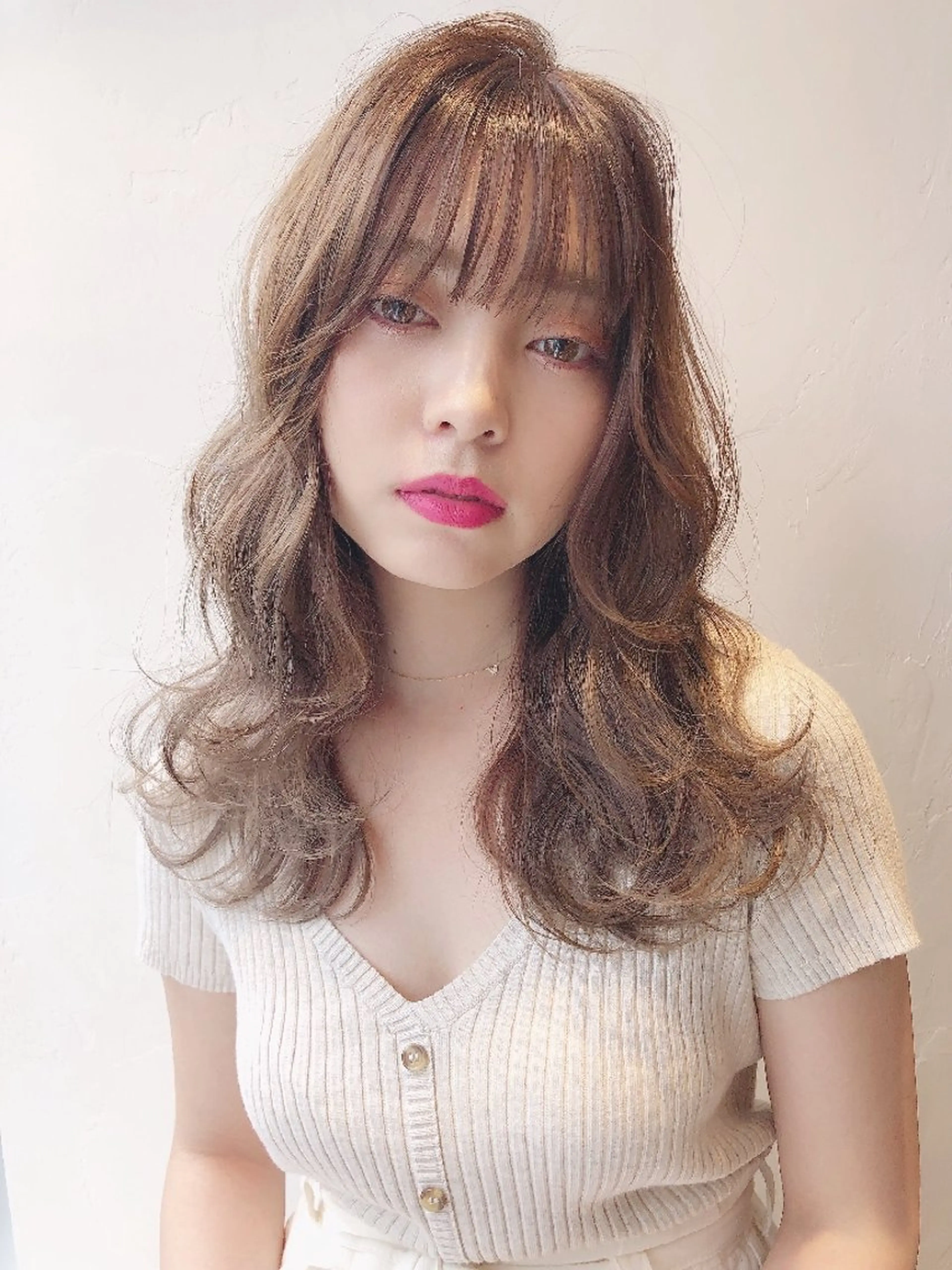 セミロング Hair make genie所属・シノヅカ ケンゾーのヘアスタイル