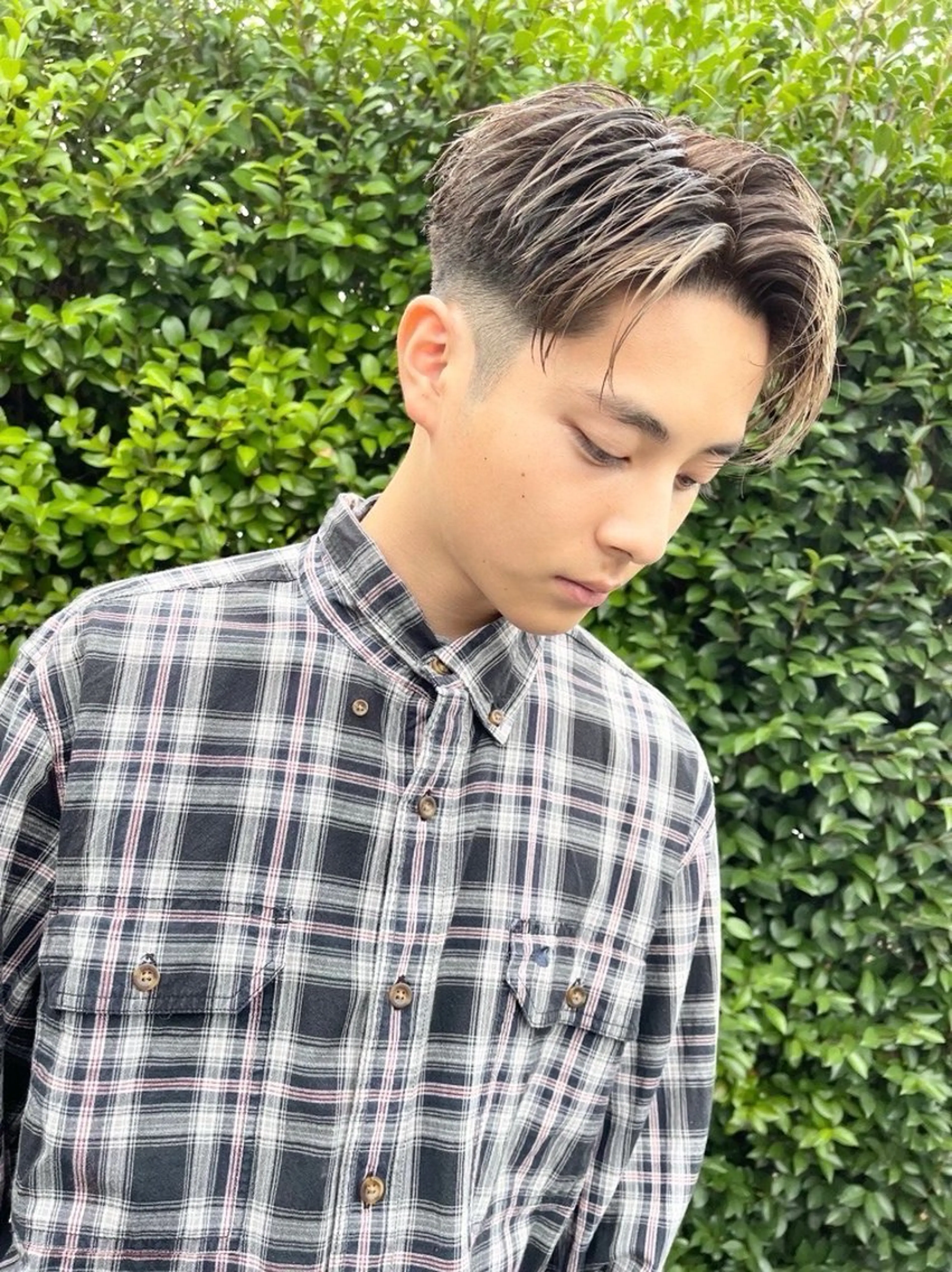 メンズ 中谷 正樹のヘアスタイル