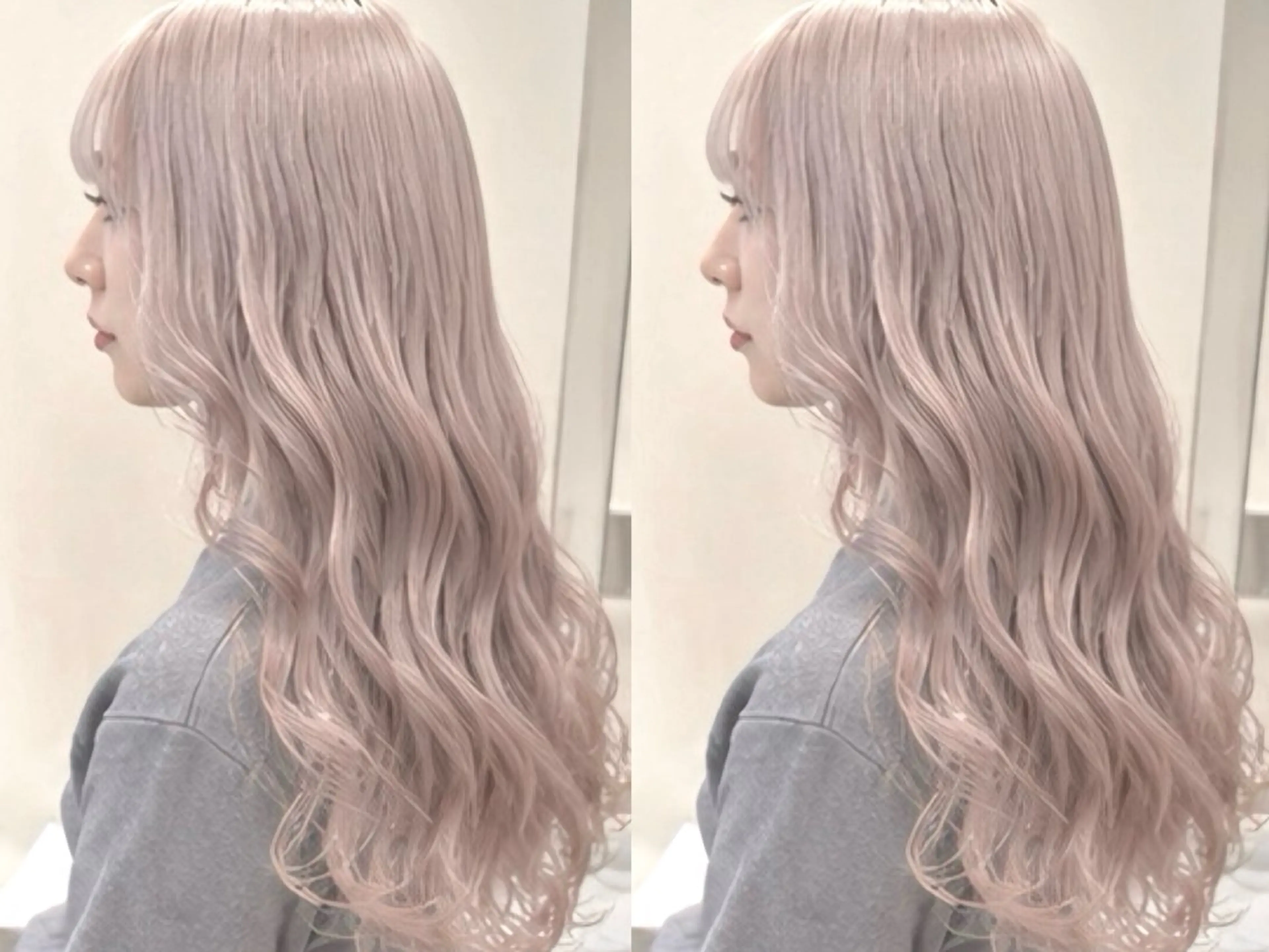 ロング カラー ヘアカラー カラー特化/ブリーチ 梅田中崎町/あかりのヘアスタイル