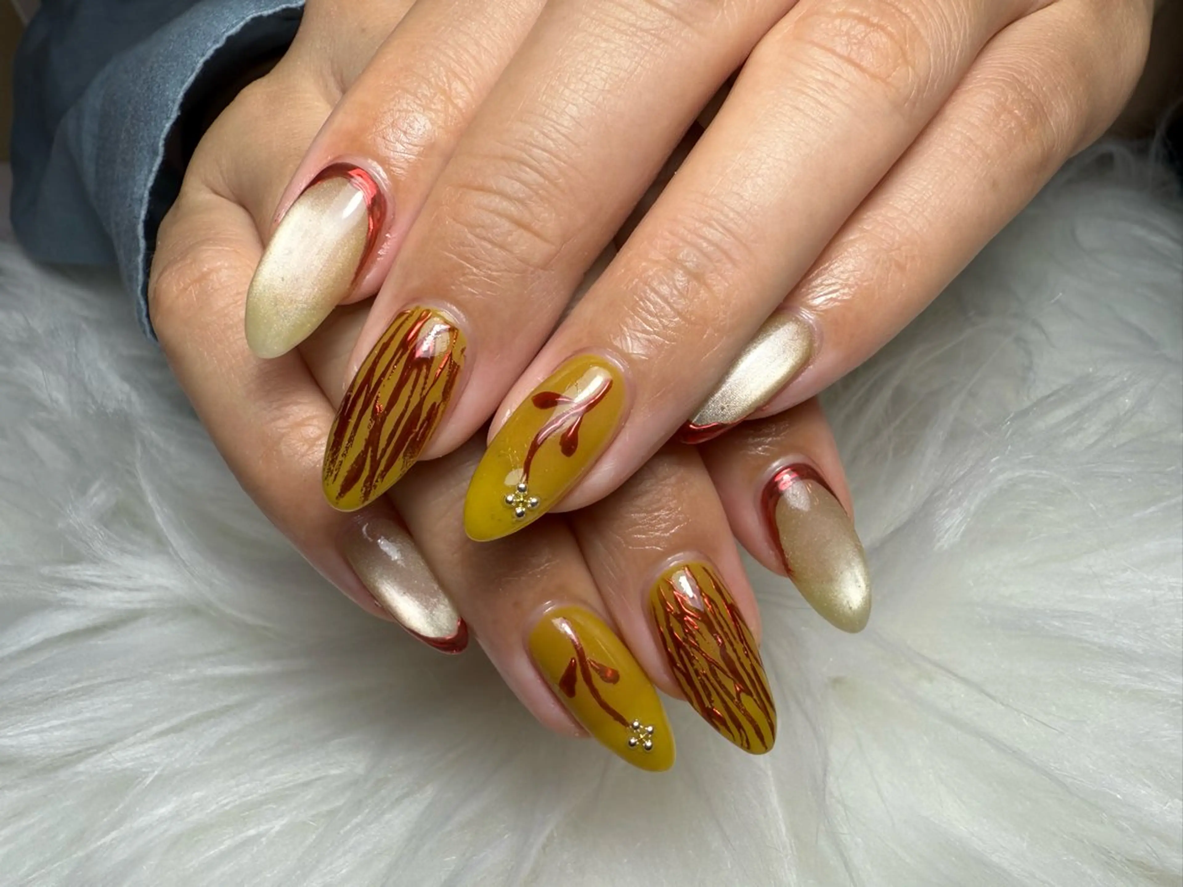 ロング shandy nailのネイルデザイン