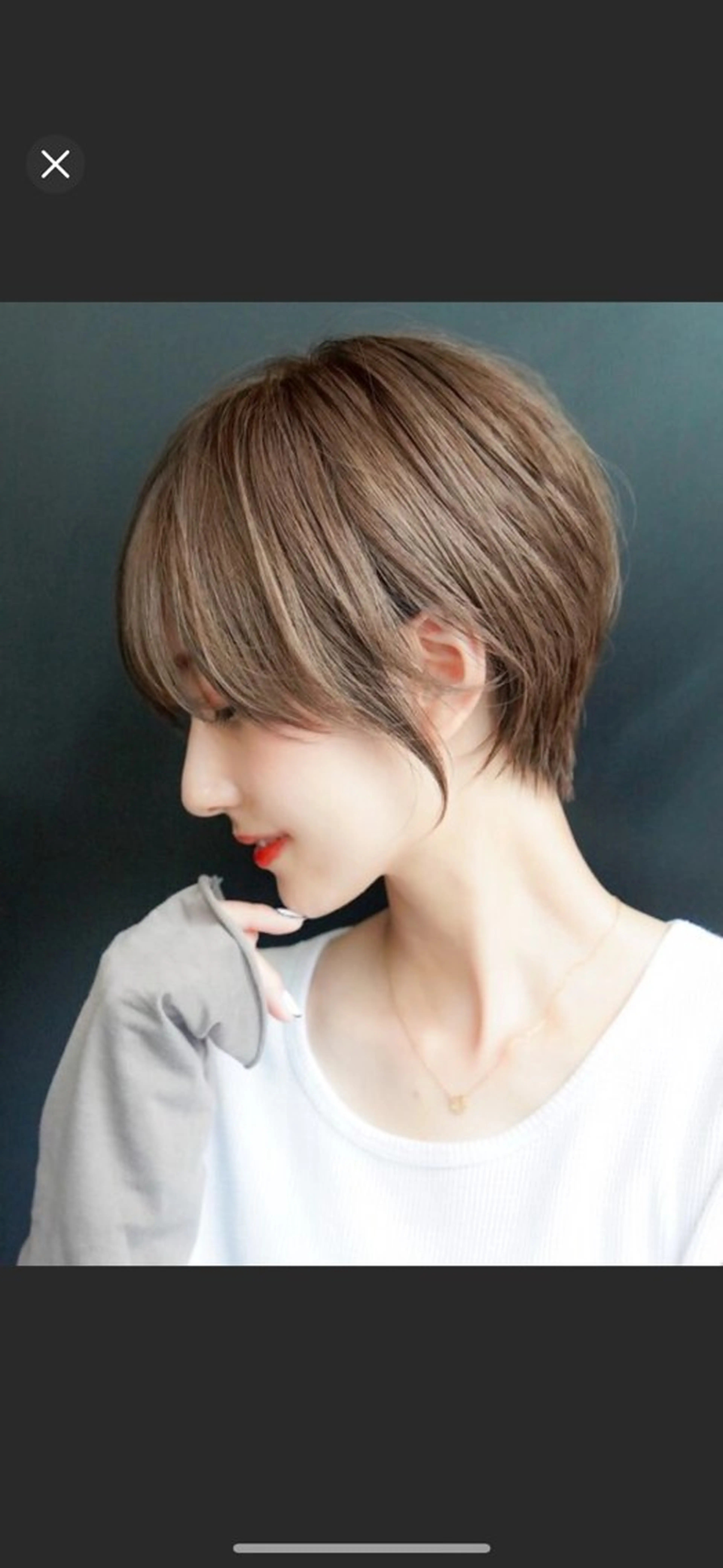 ショート カット ヘアカラー 小村 誠也のヘアスタイル