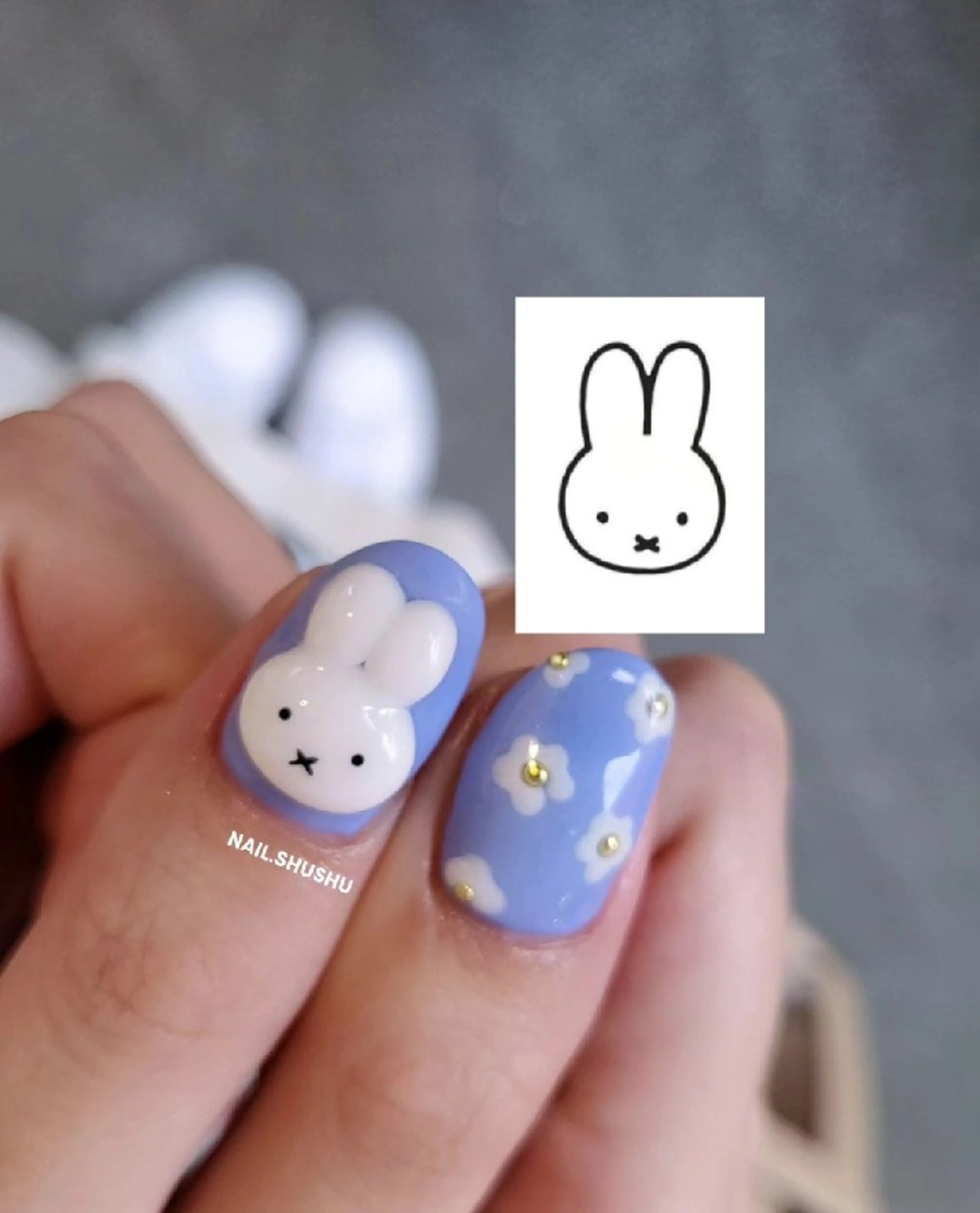 ネイル 3dパーツ/流行り 👧shushu❤️のネイルデザイン