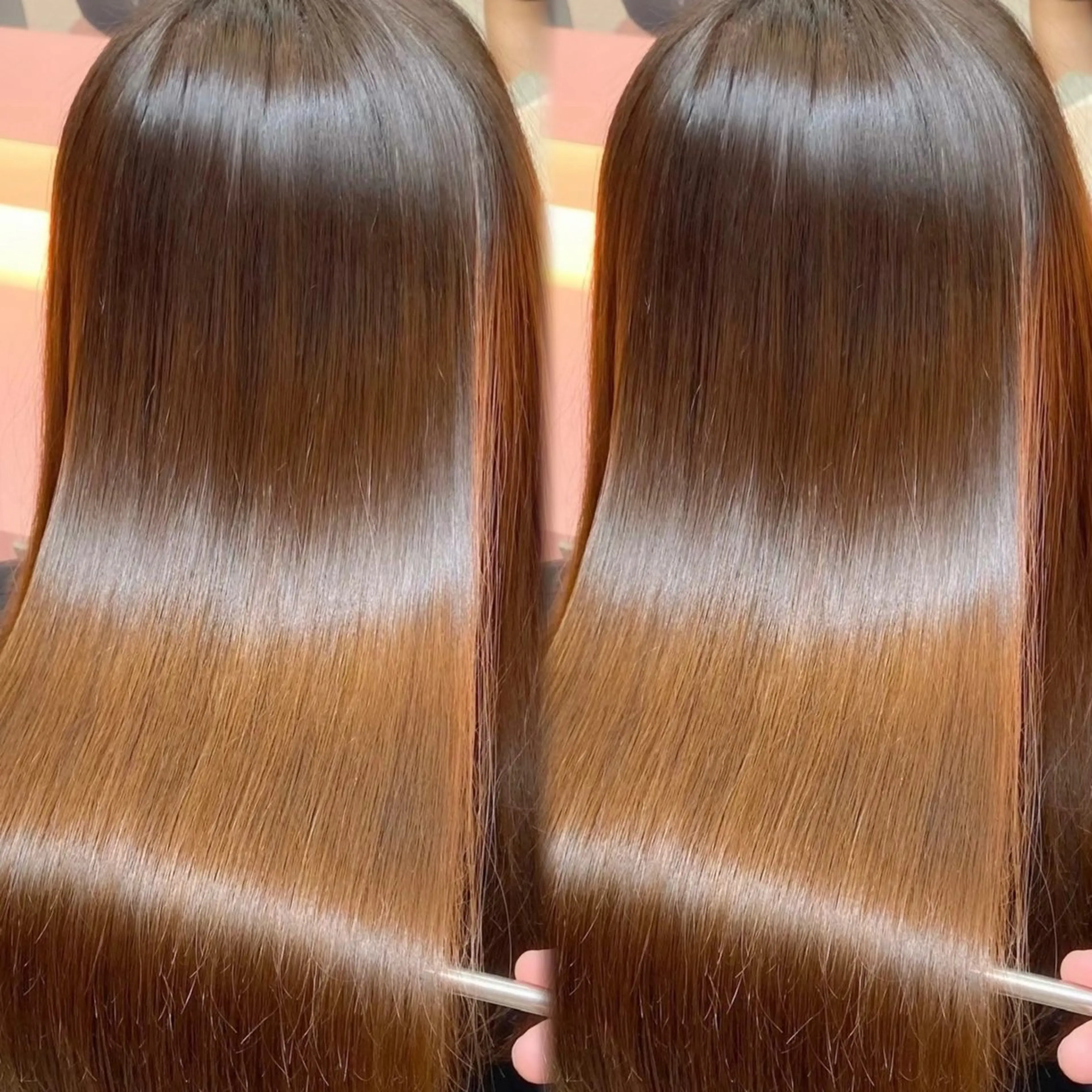 カット 縮毛矯正 トリートメント 韓国ヘア/美髪矯正/ Haruna🦋のヘアスタイル