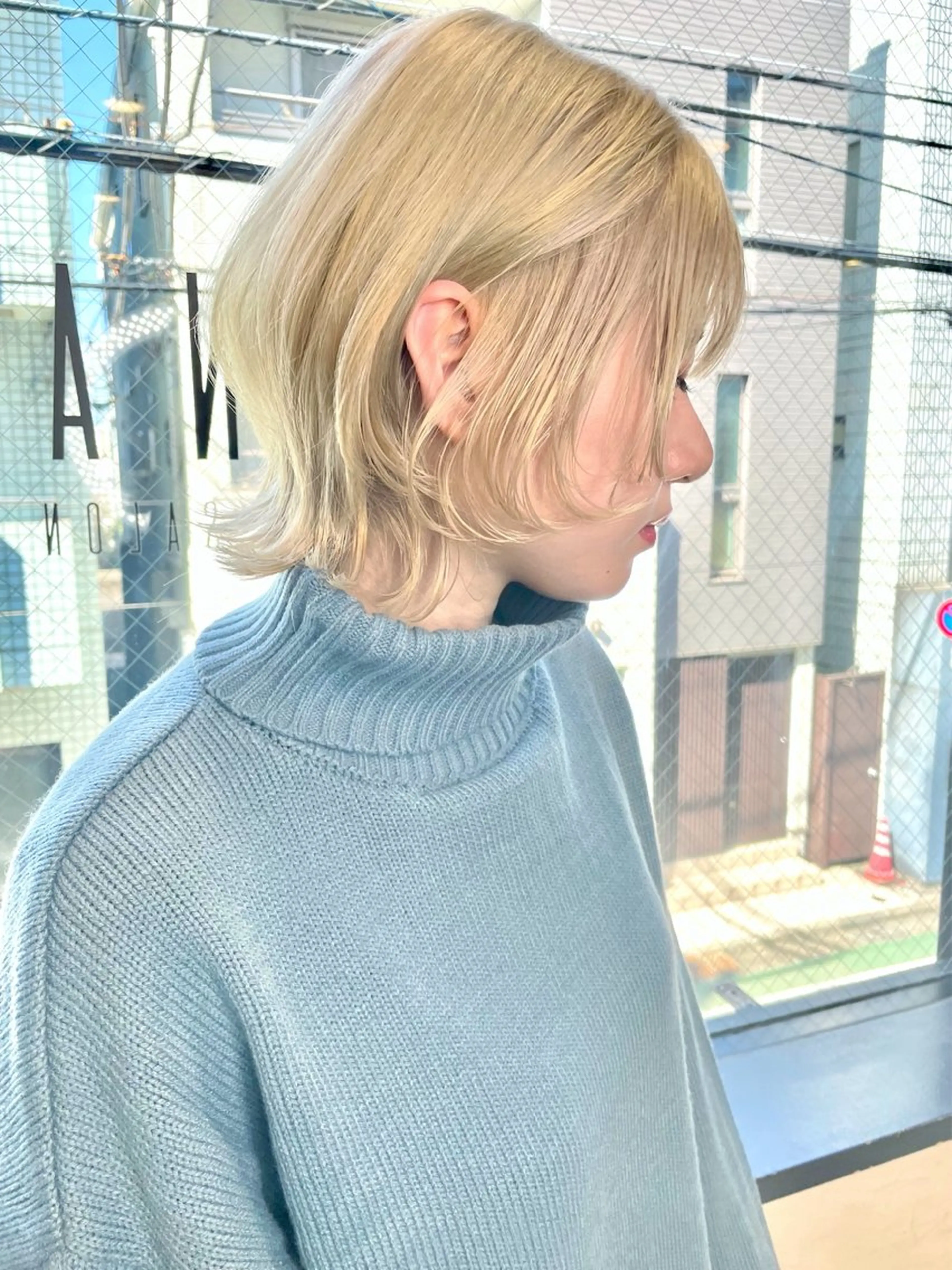 ミディアム カラー 外国人風ヘア スペシャリスト★高沼のヘアスタイル